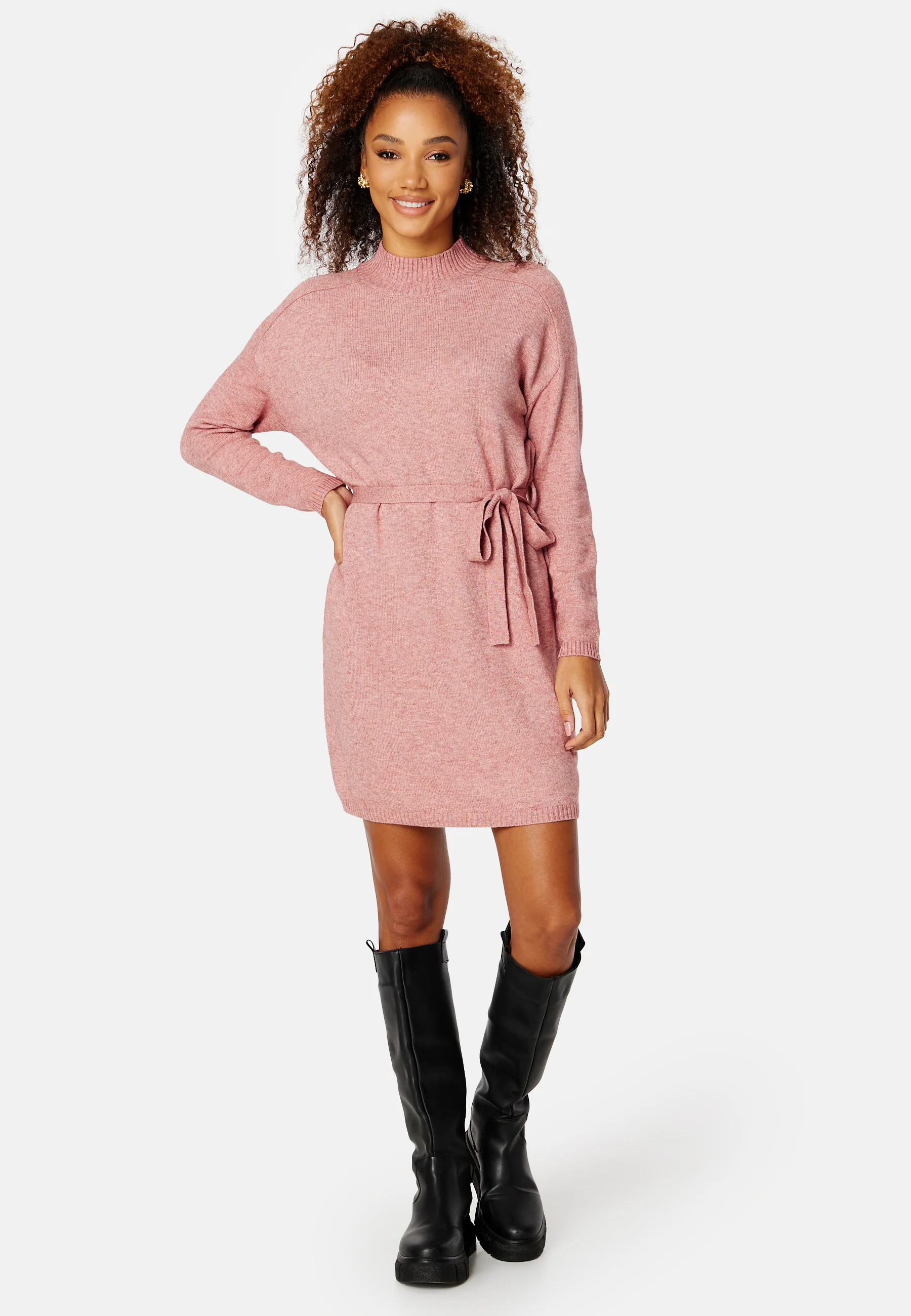 Leva L/S Belt Dress - Image 2