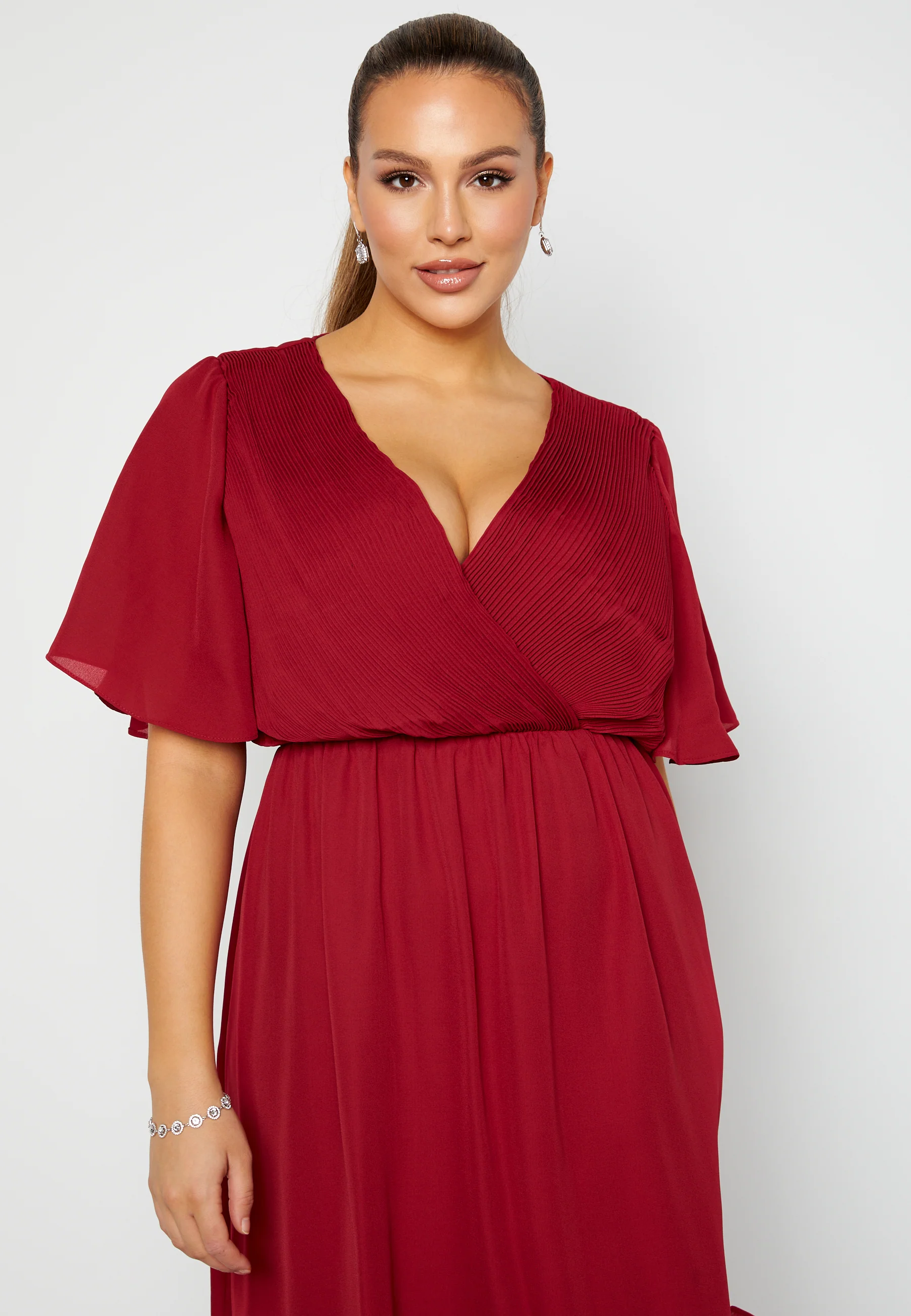 Liana Chiffon Midi Dress - Image 7