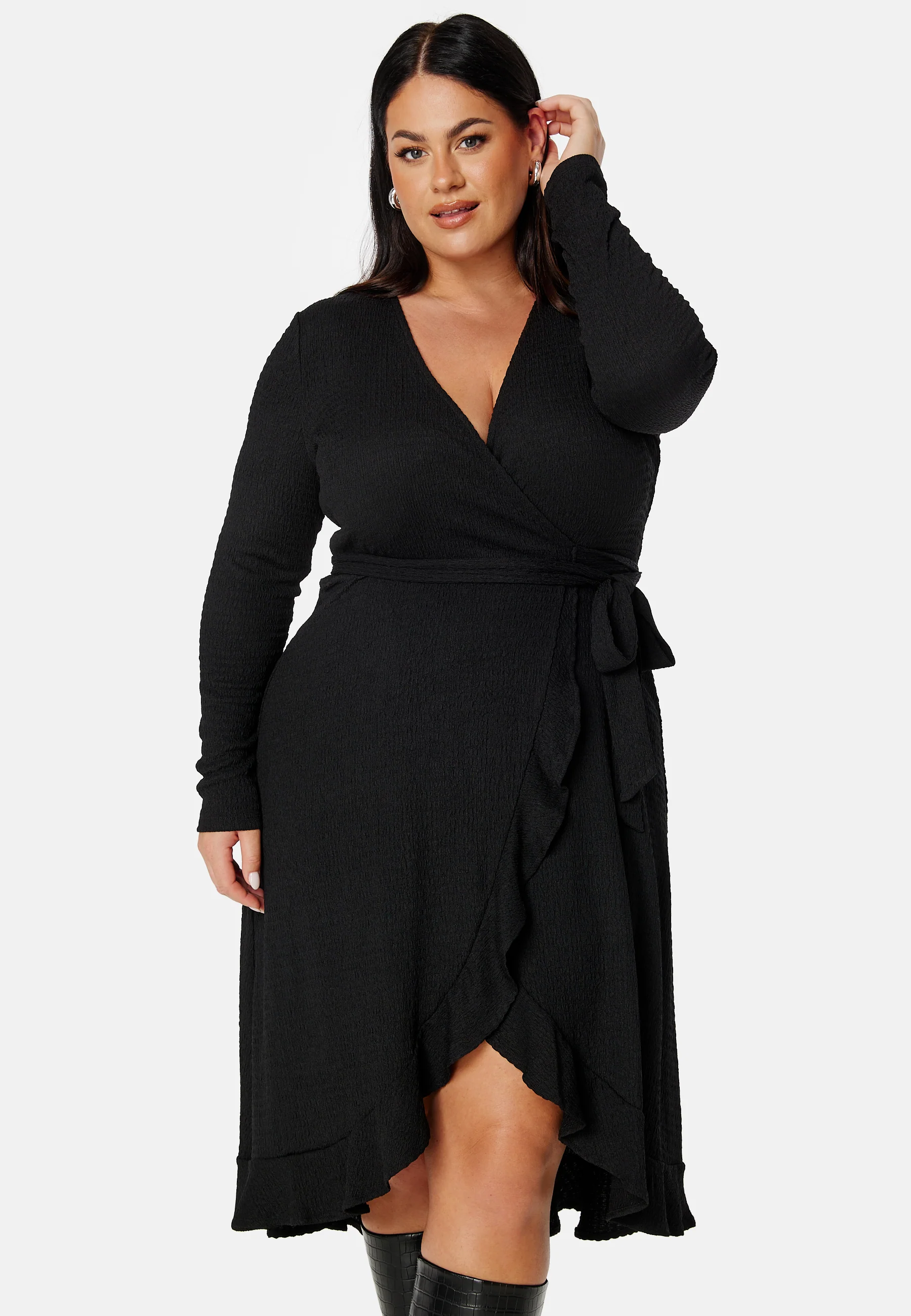 Lianna Structure Frill Dress - Image 6
