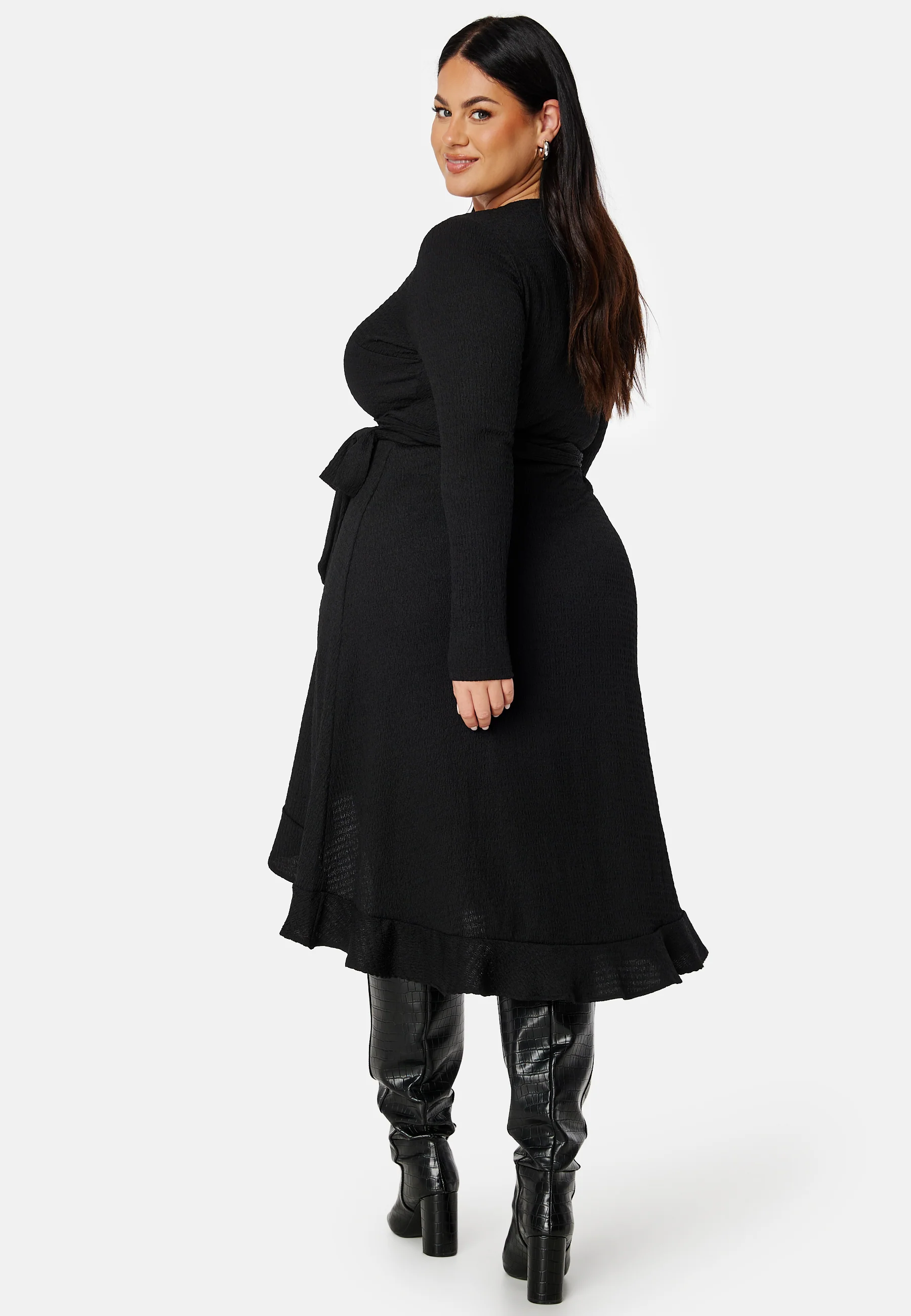 Lianna Structure Frill Dress - Image 7