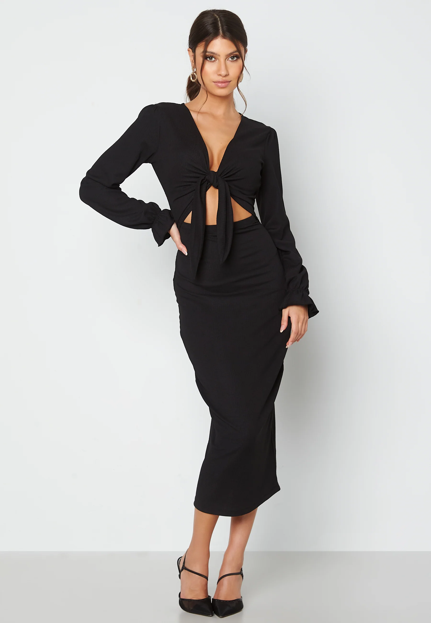 Lillia front tie dress