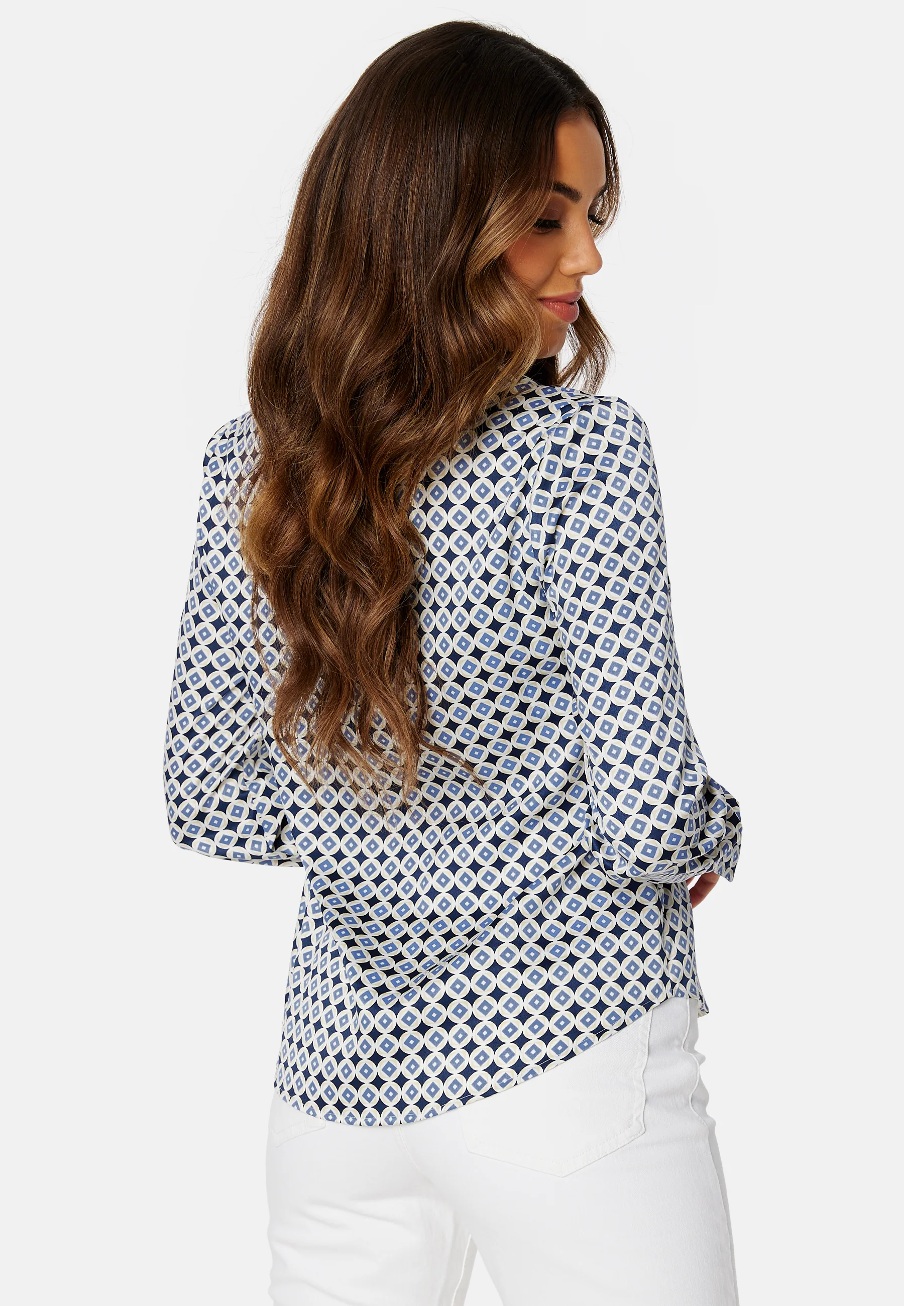 Lillyanna satin blouse - Image 4