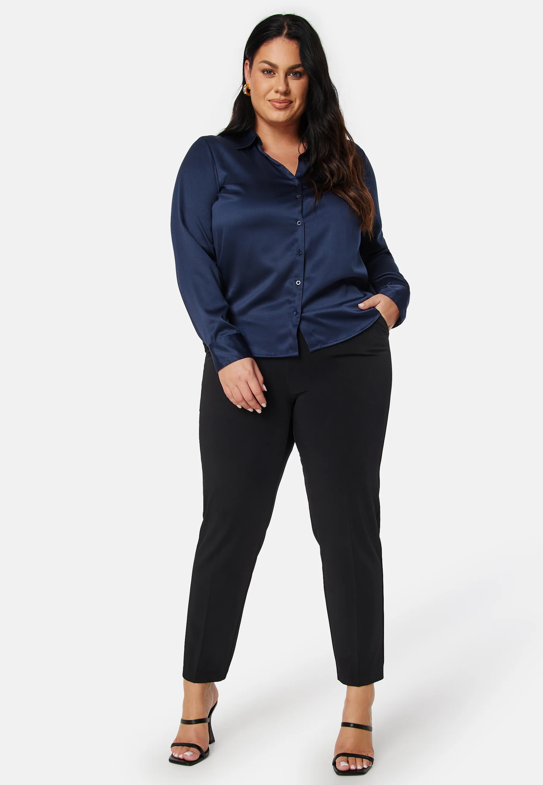Lillyanna Satin Shirt - Image 10