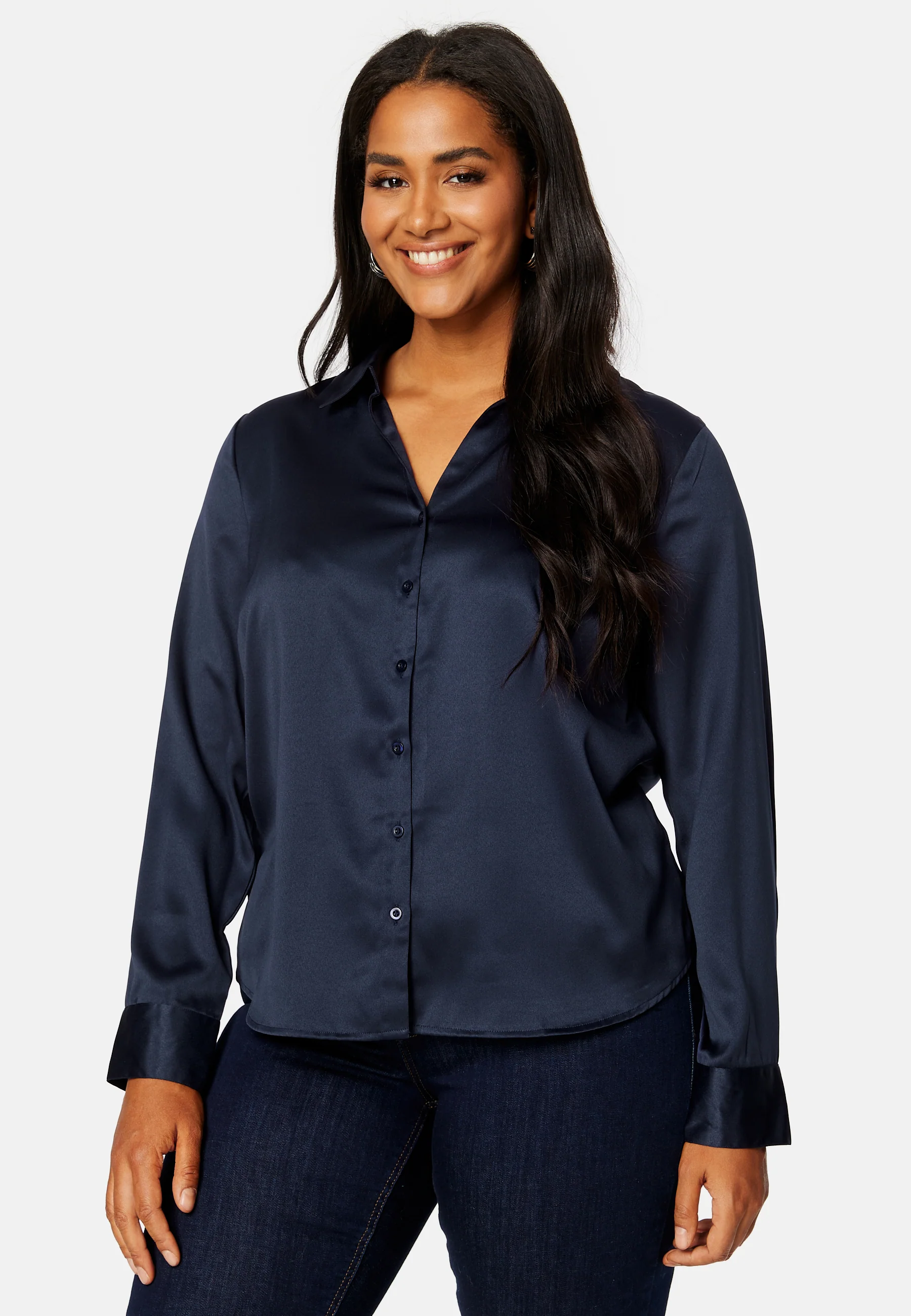 Lillyanna Satin Shirt - Image 5
