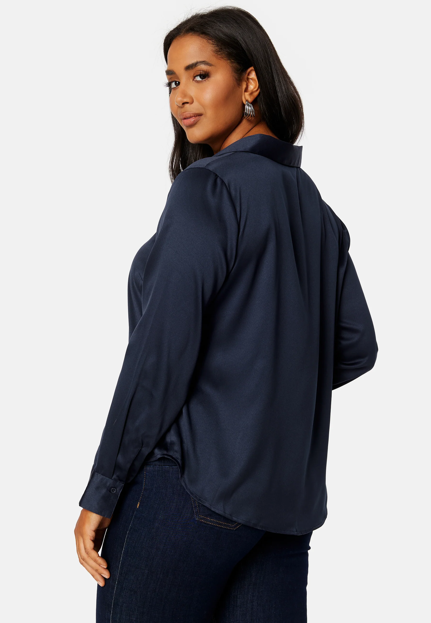 Lillyanna Satin Shirt - Image 7