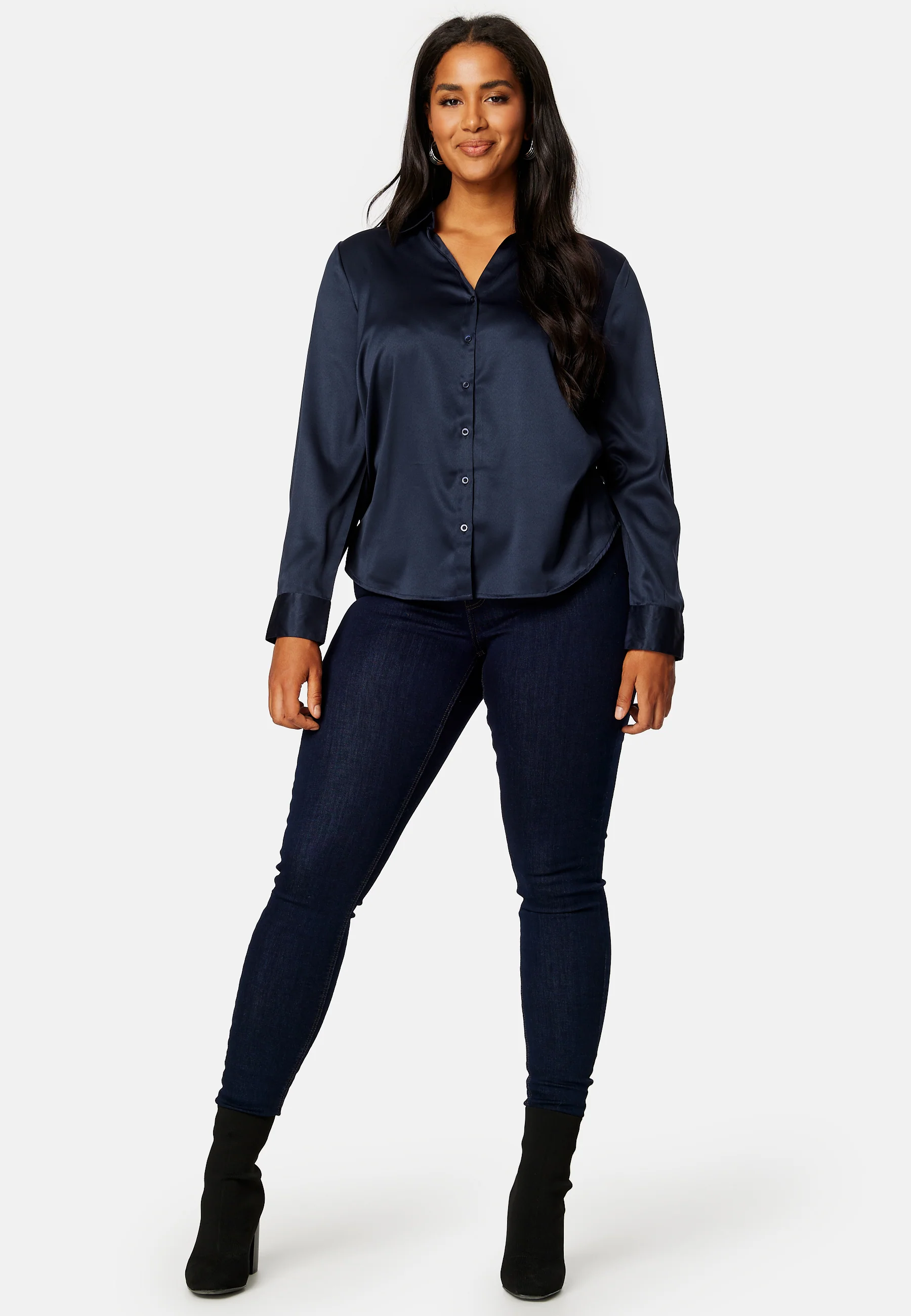 Lillyanna Satin Shirt - Image 8