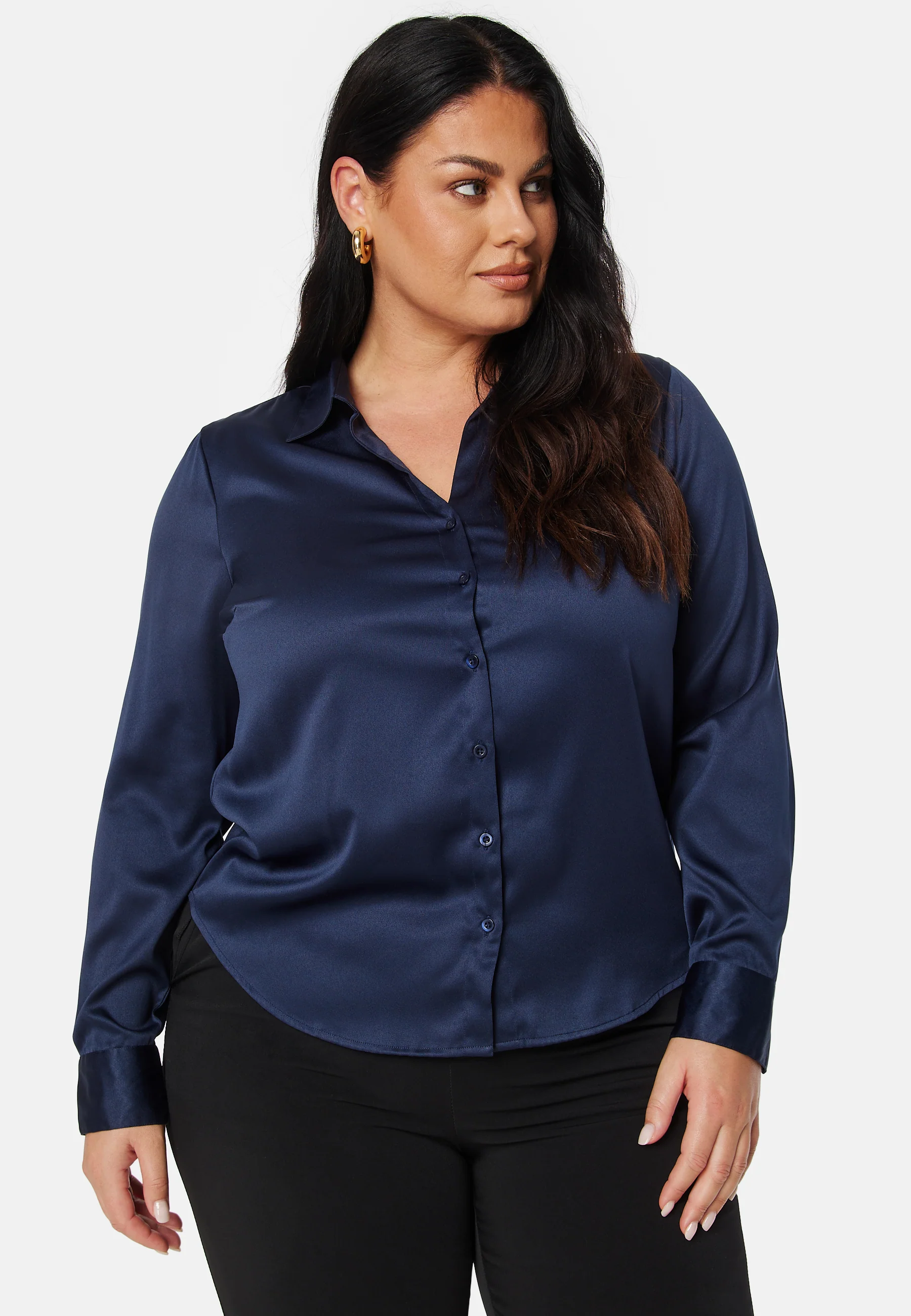 Lillyanna Satin Shirt - Image 9