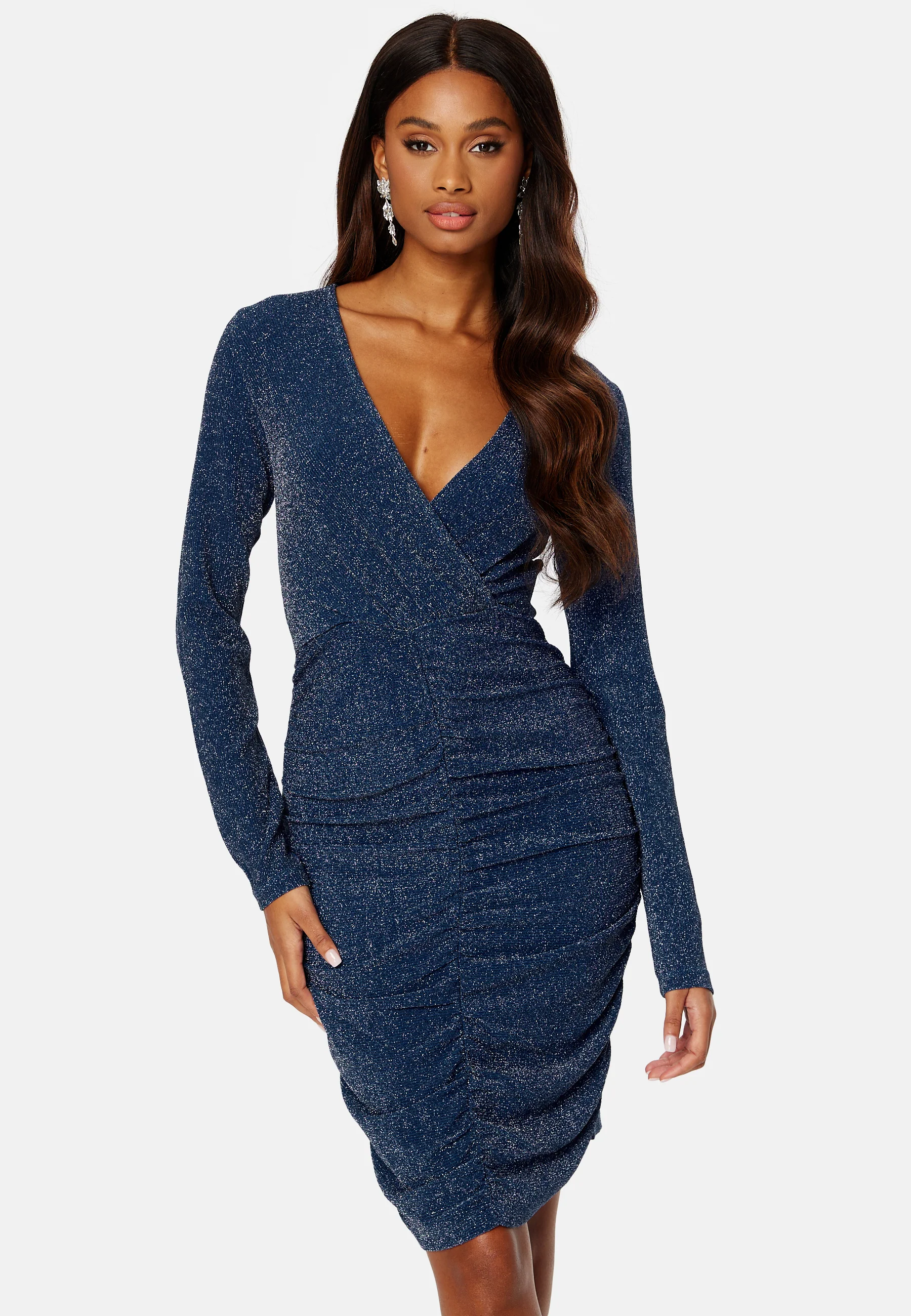 Lina LS V-Neck Dress