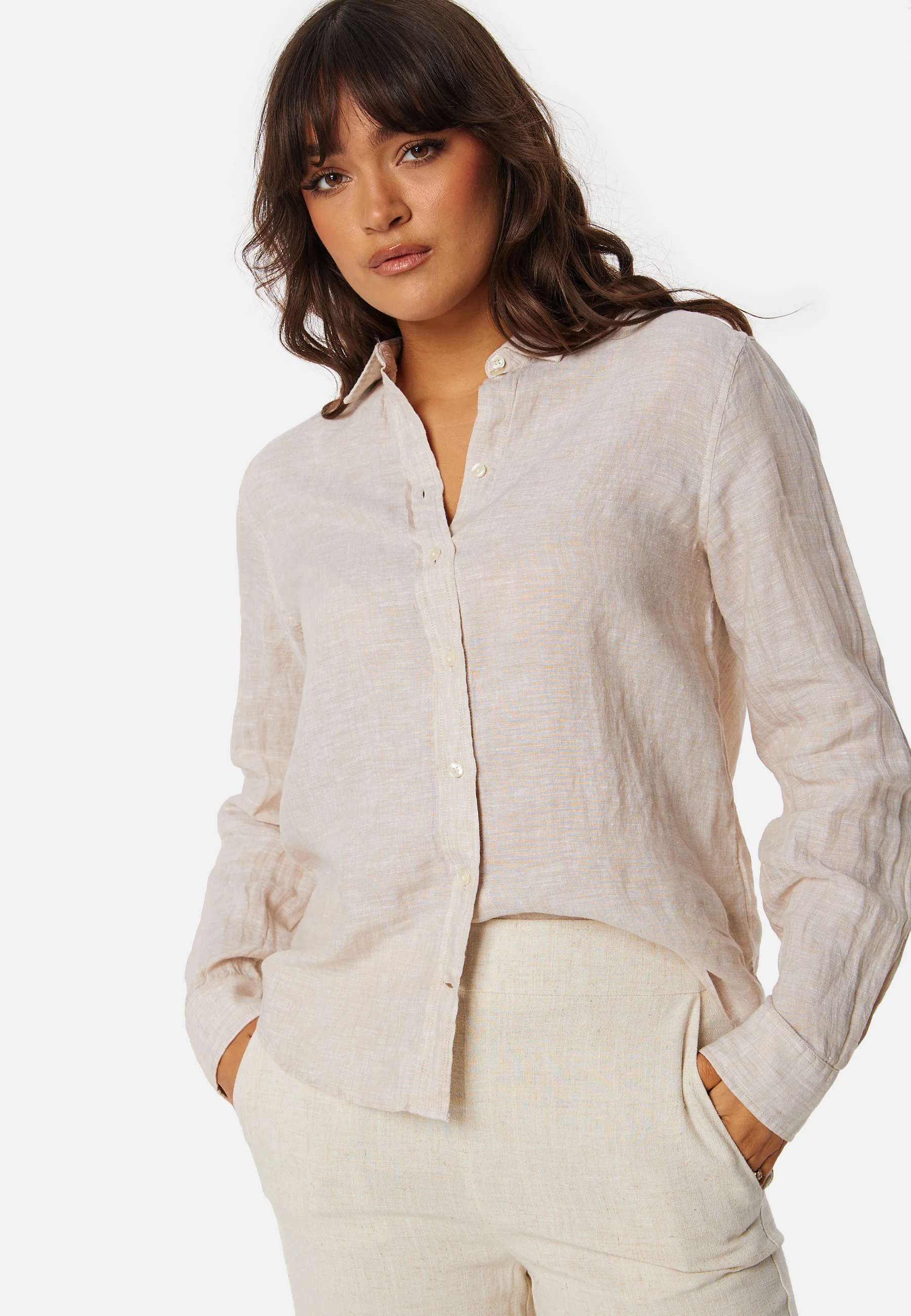 Linen Chambray Shirt - Image 4