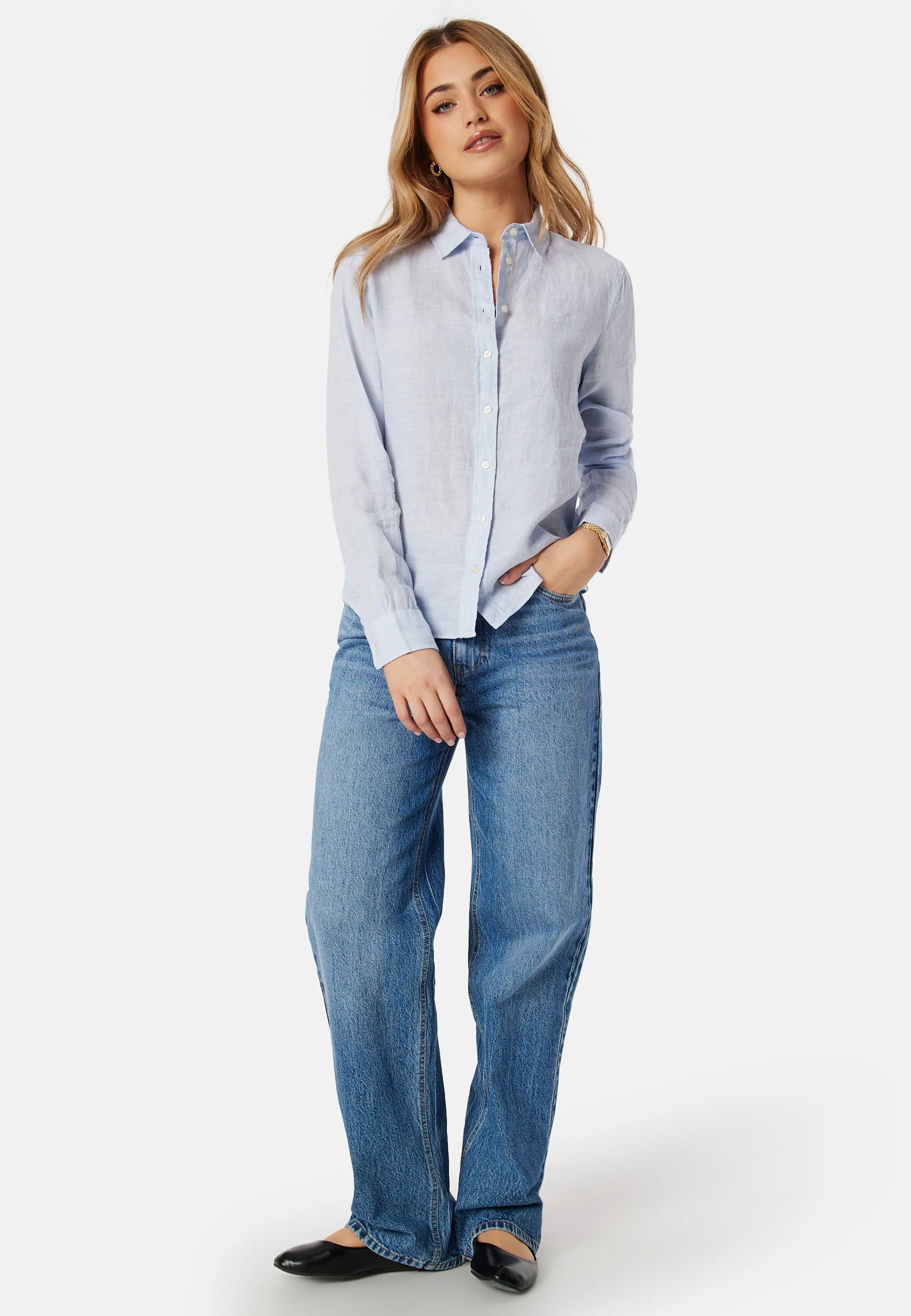 Linen Chambray Shirt - Image 3