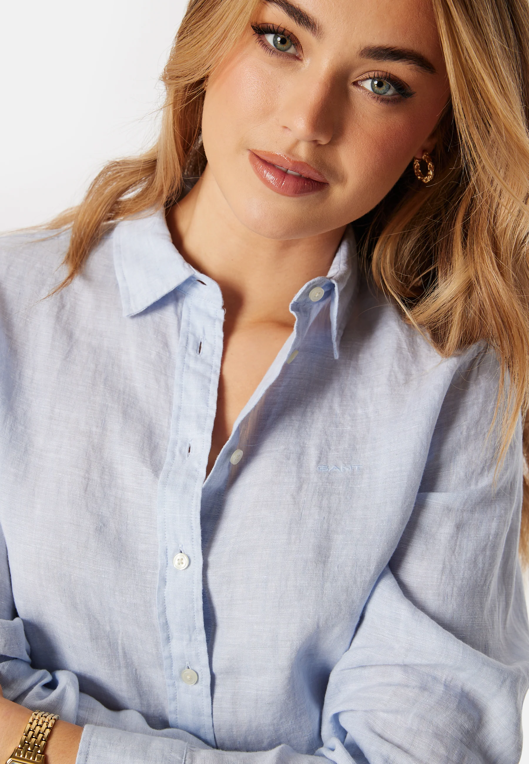 Linen Chambray Shirt - Image 4