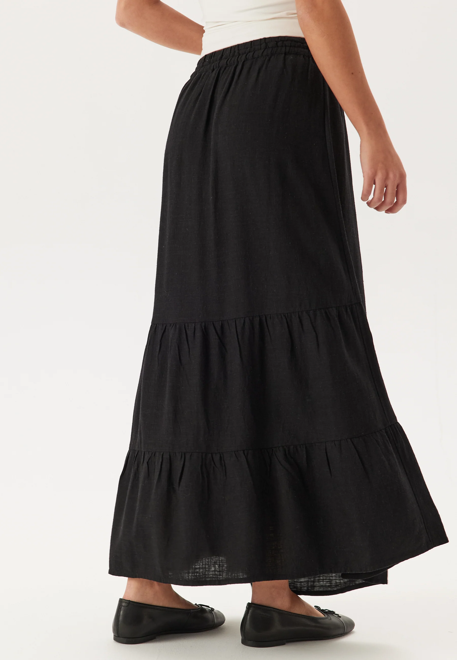 Linen Maxi Skirt - Image 3