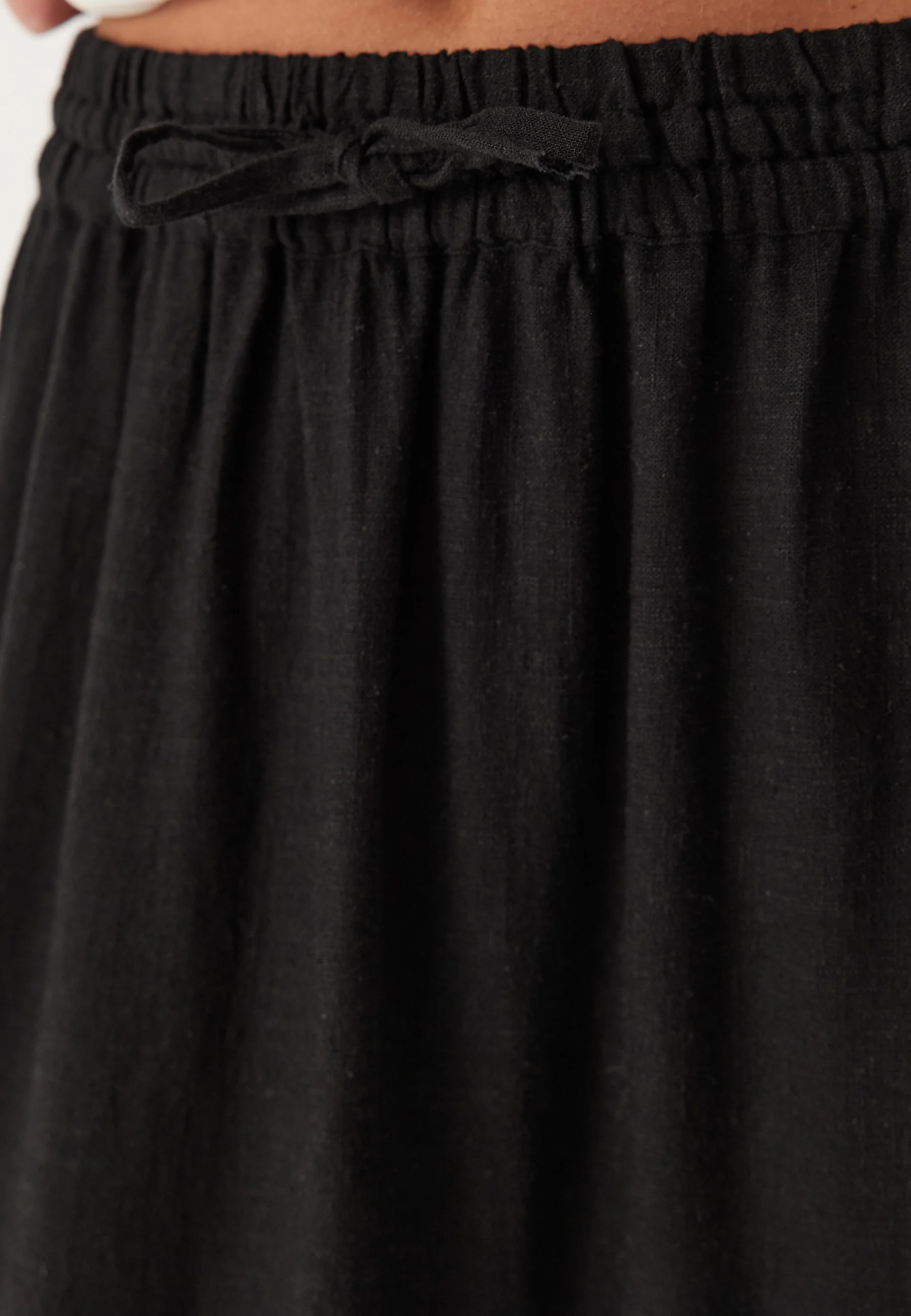 Linen Maxi Skirt - Image 4