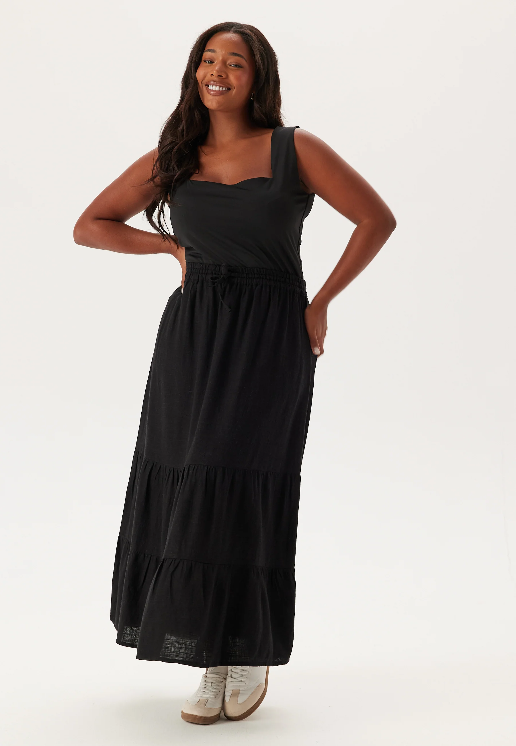 Linen Maxi Skirt - Image 5