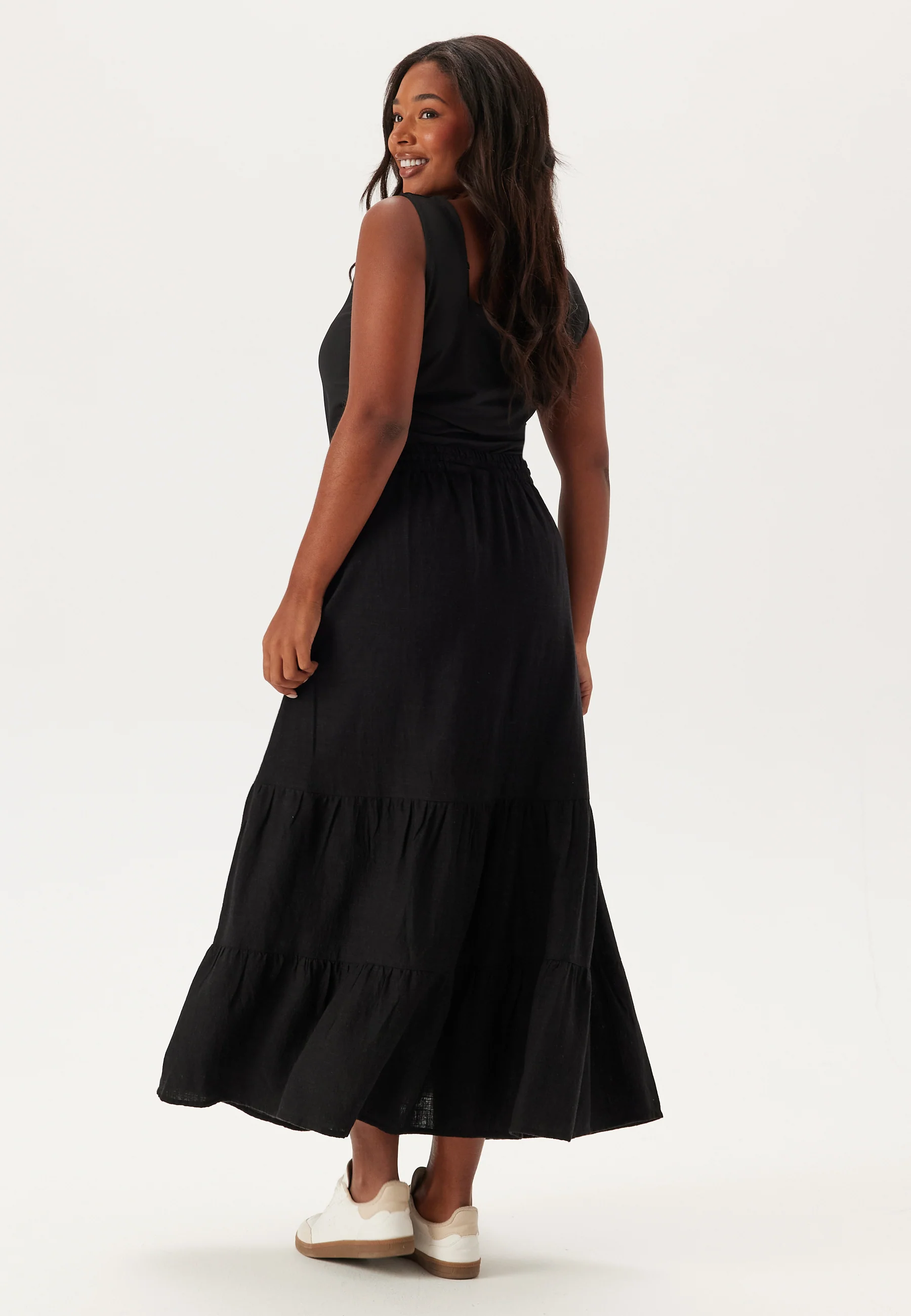 Linen Maxi Skirt - Image 6