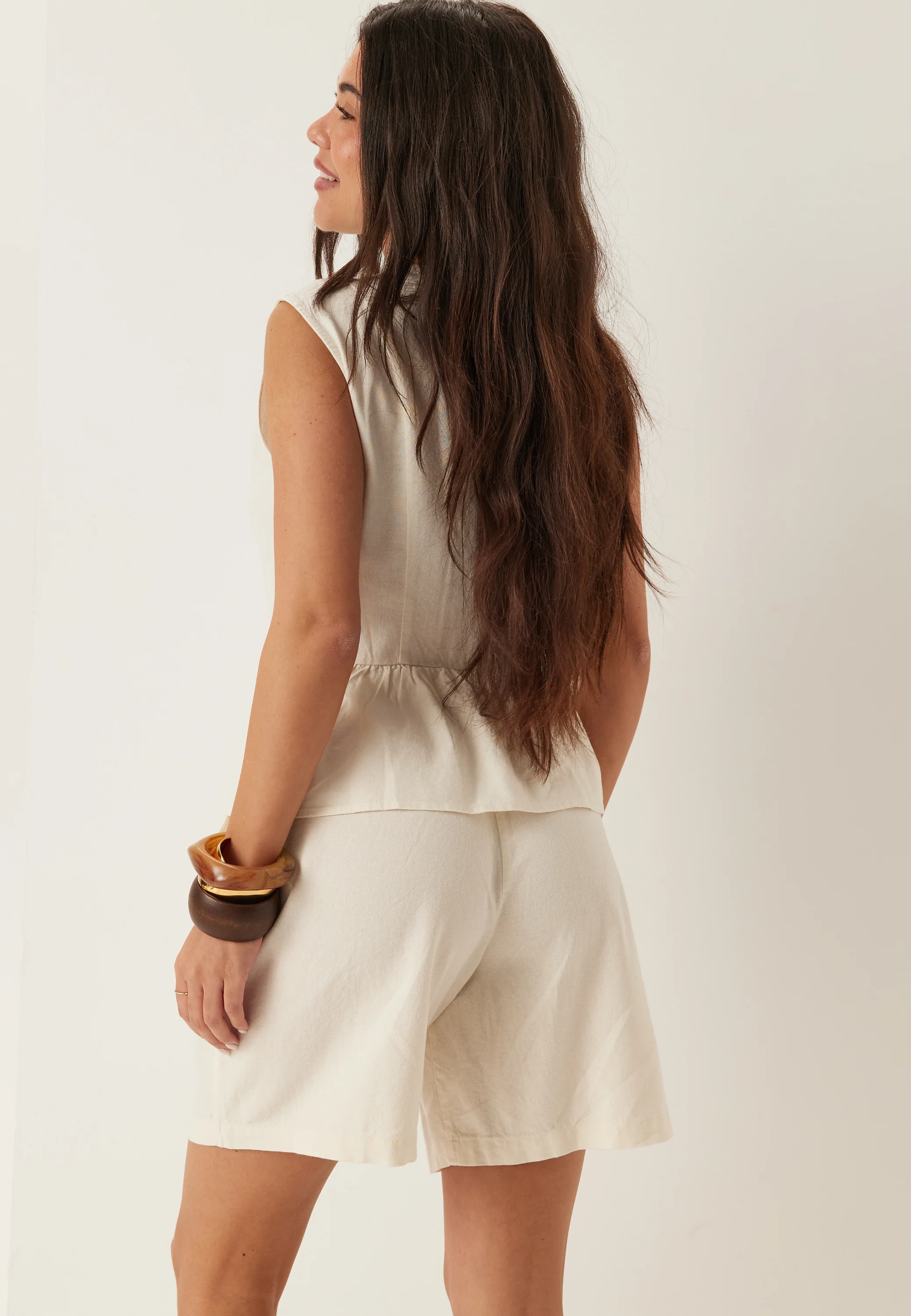 Linen Shorts - Image 3