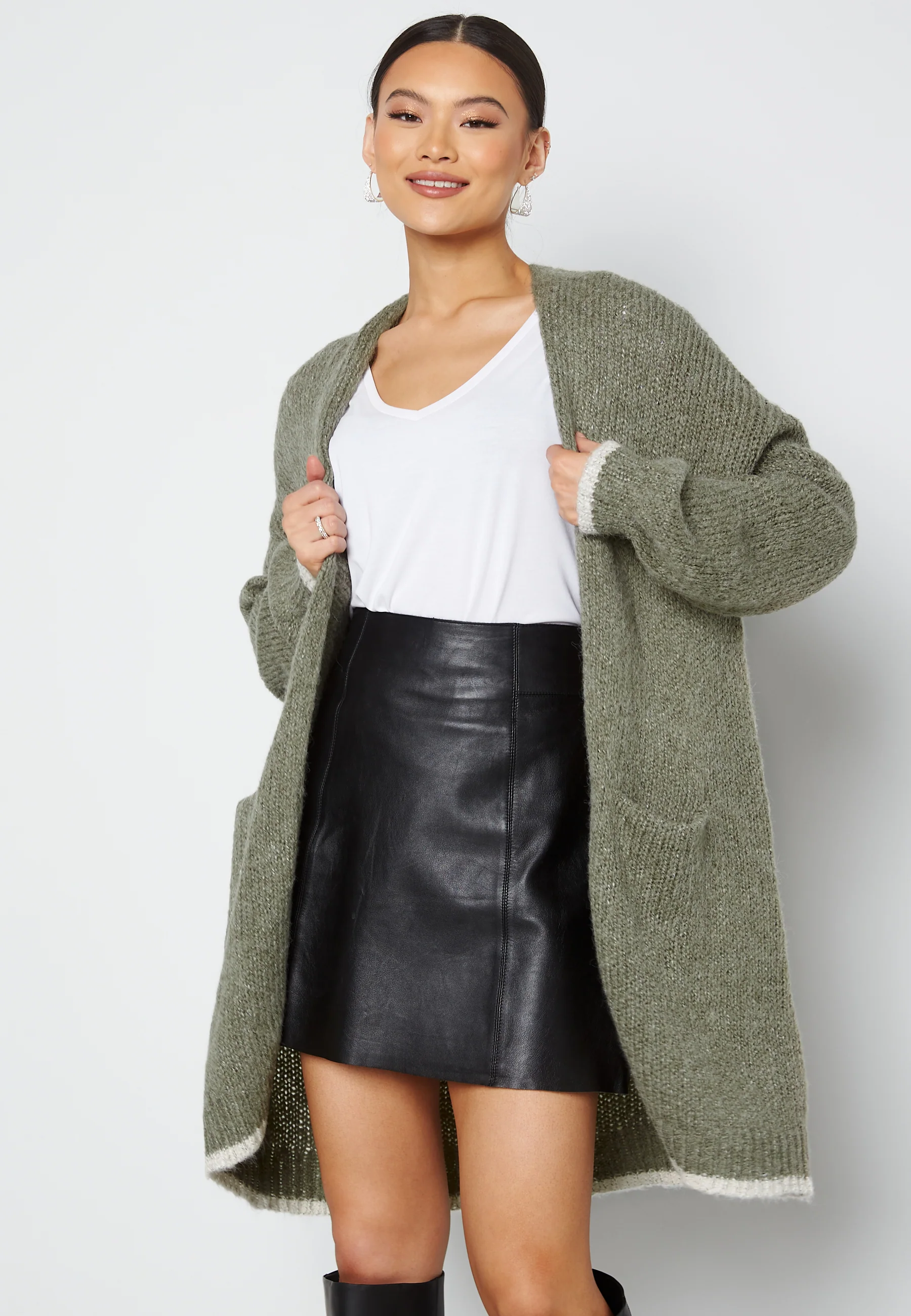 Lines Knit Cardigan