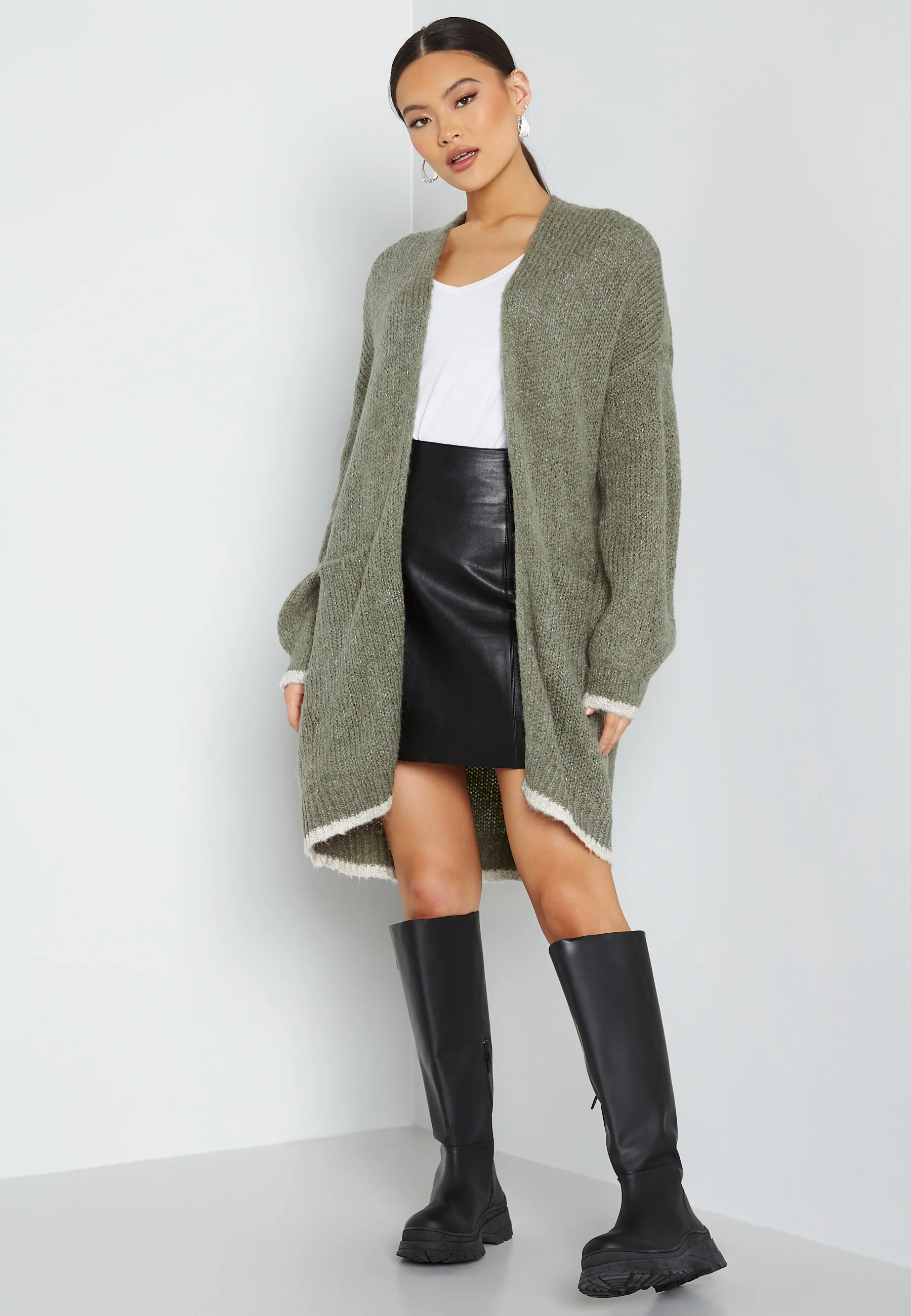 Lines Knit Cardigan - Image 2