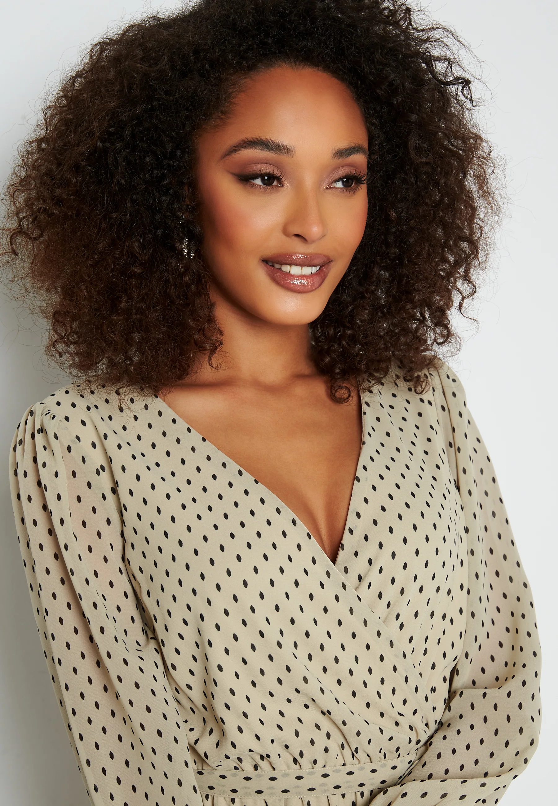 Linn midi Long Sleeve Dress - Image 4