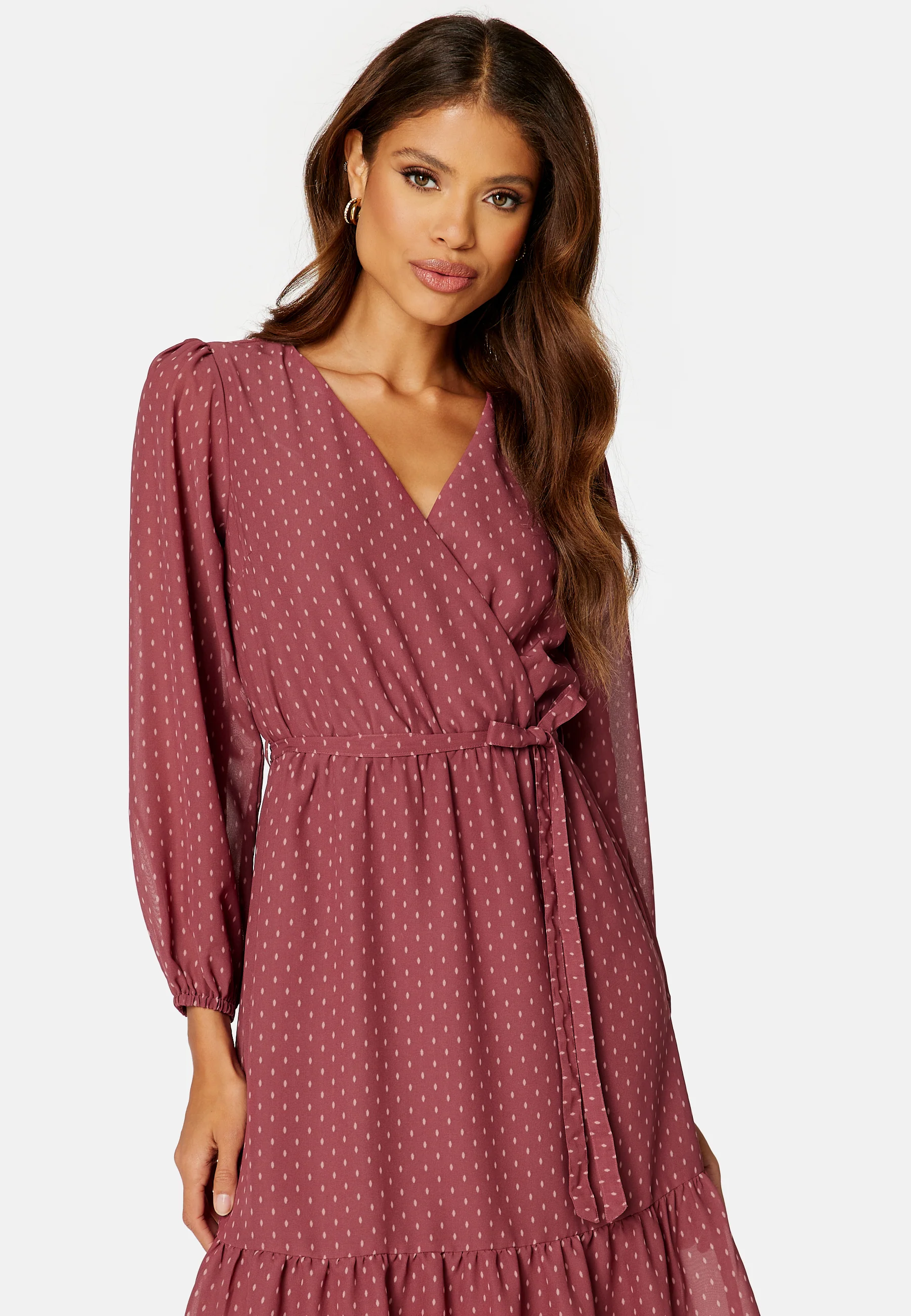 Linn midi Long Sleeve Dress - Image 3