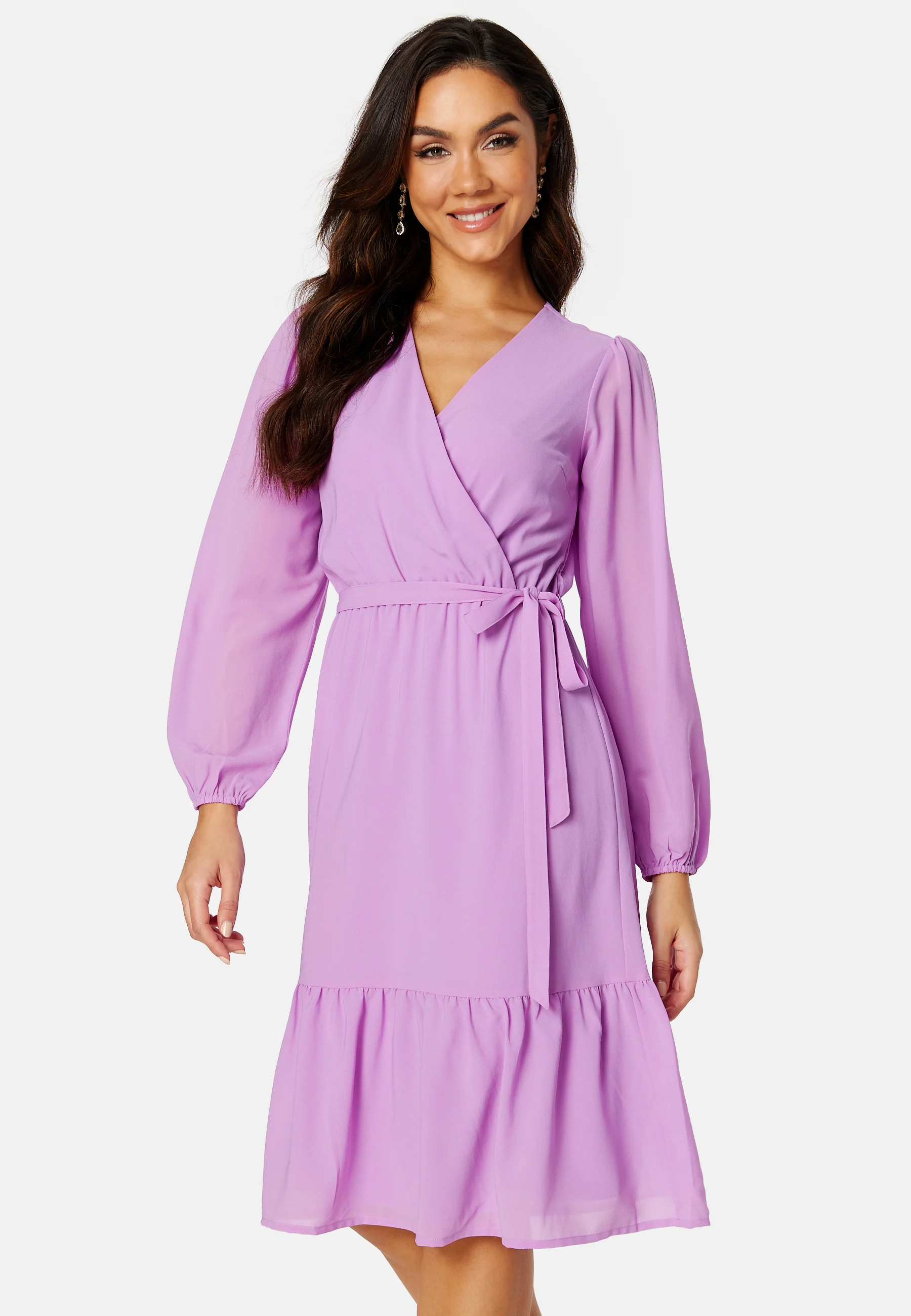 Linn midi Long Sleeve Dress - Image 2