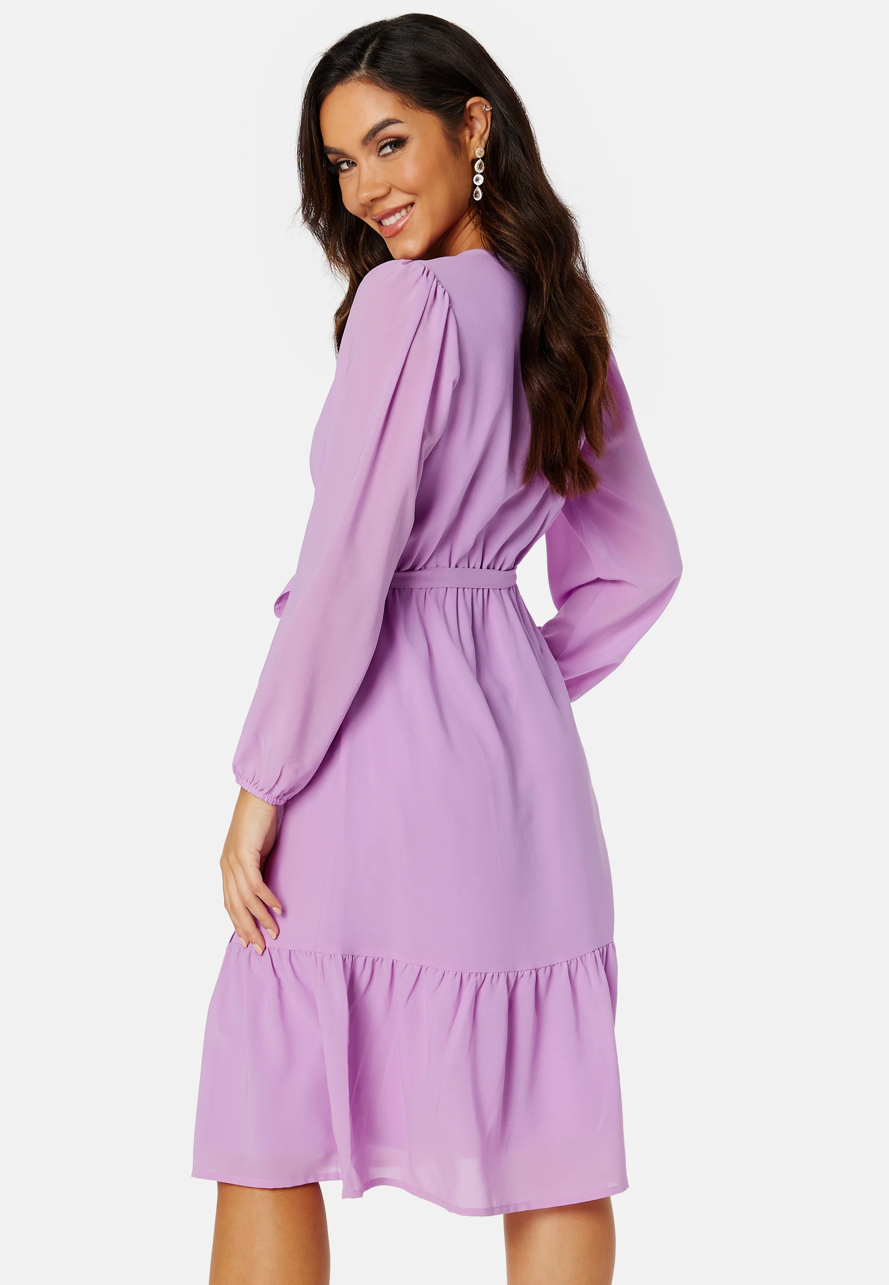 Linn midi Long Sleeve Dress - Image 3