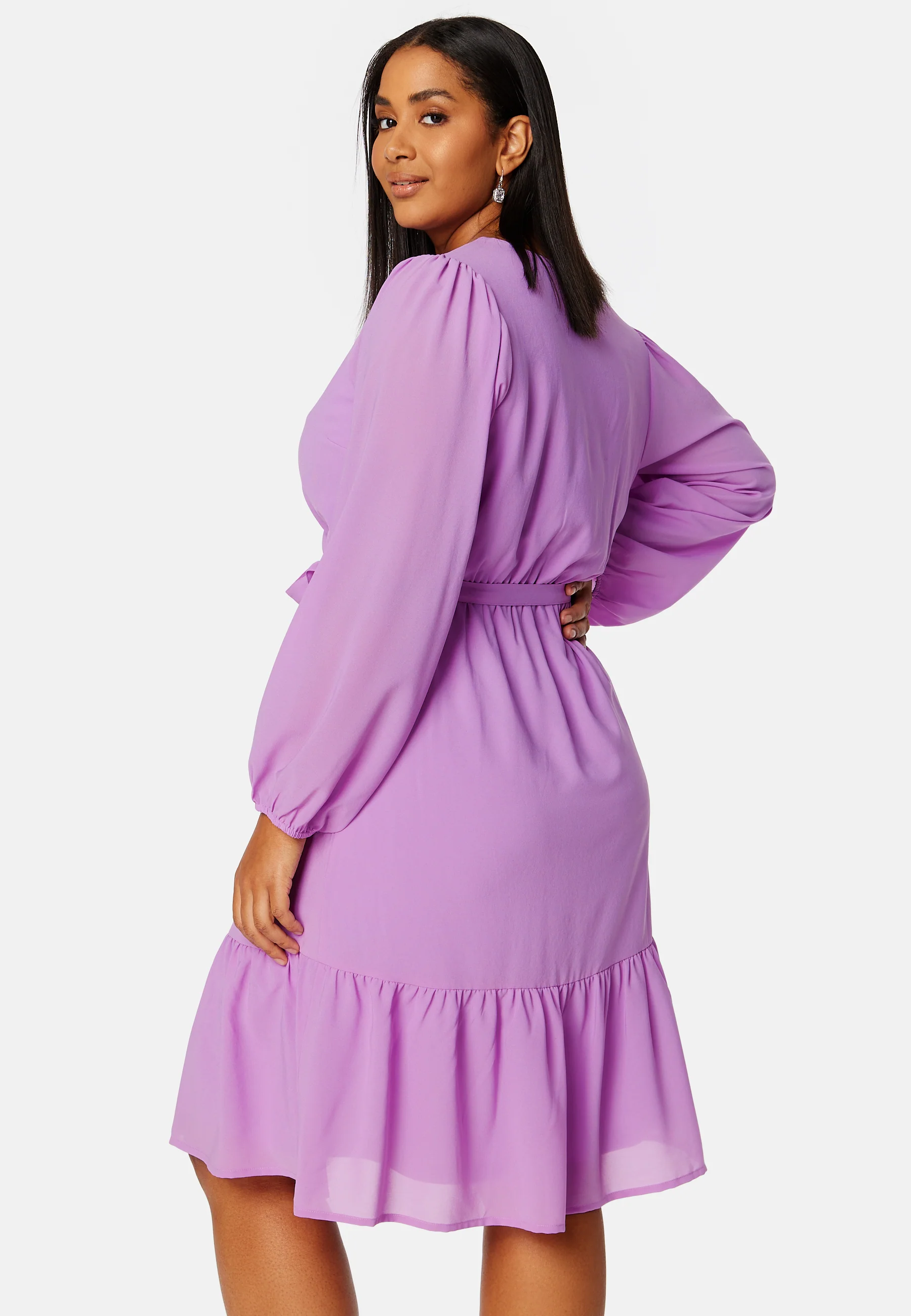 Linn midi Long Sleeve Dress - Image 7
