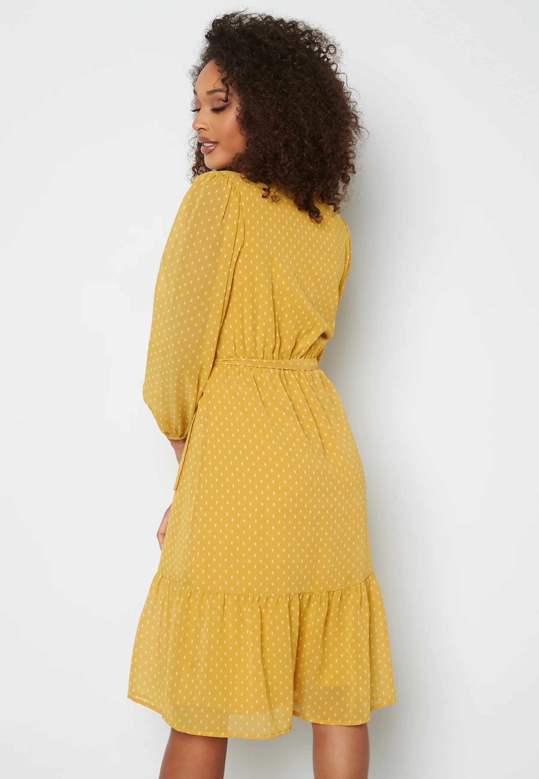 Linn midi Long Sleeve Dress - Image 3