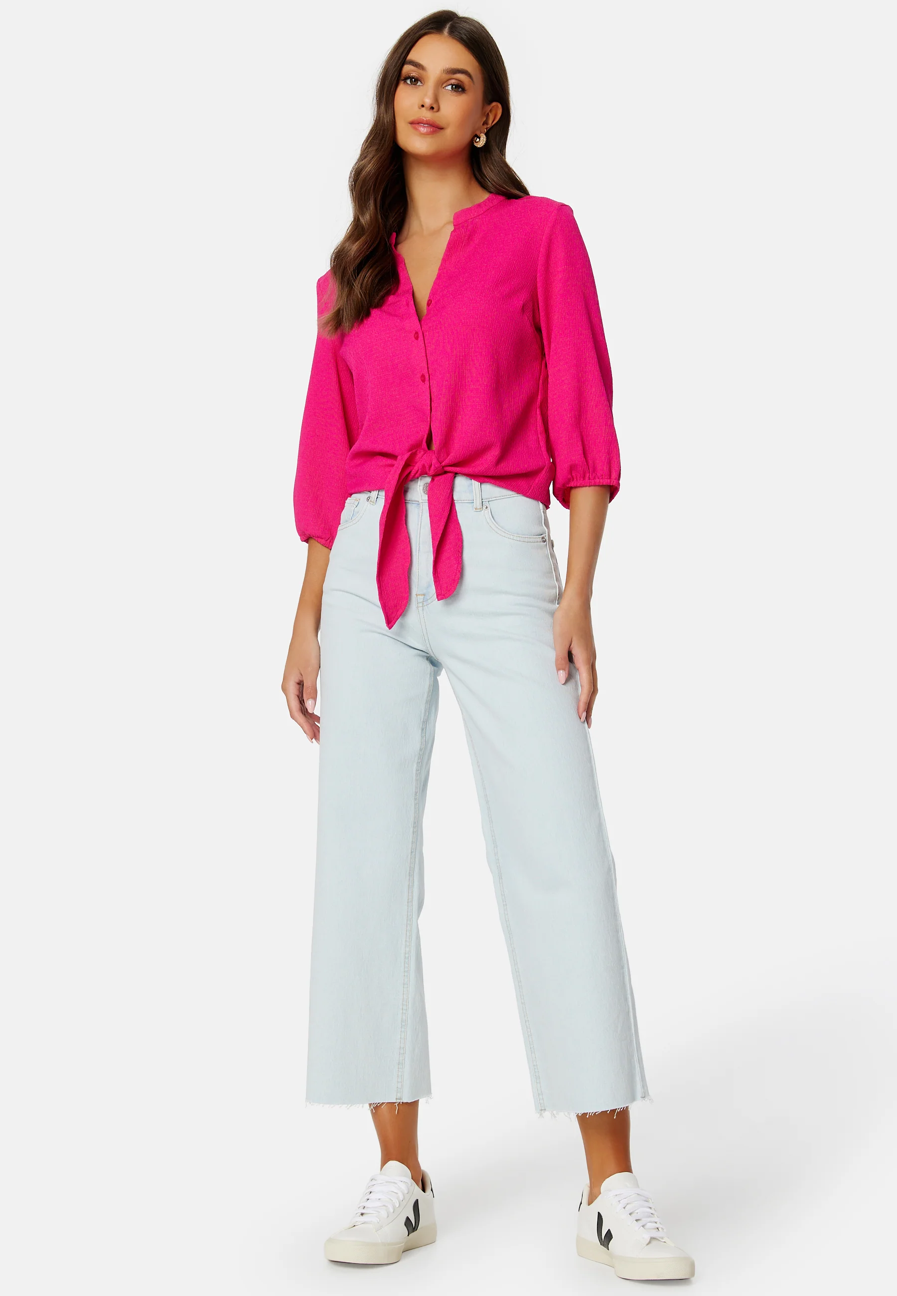 Linn ss knot blouse - Image 2