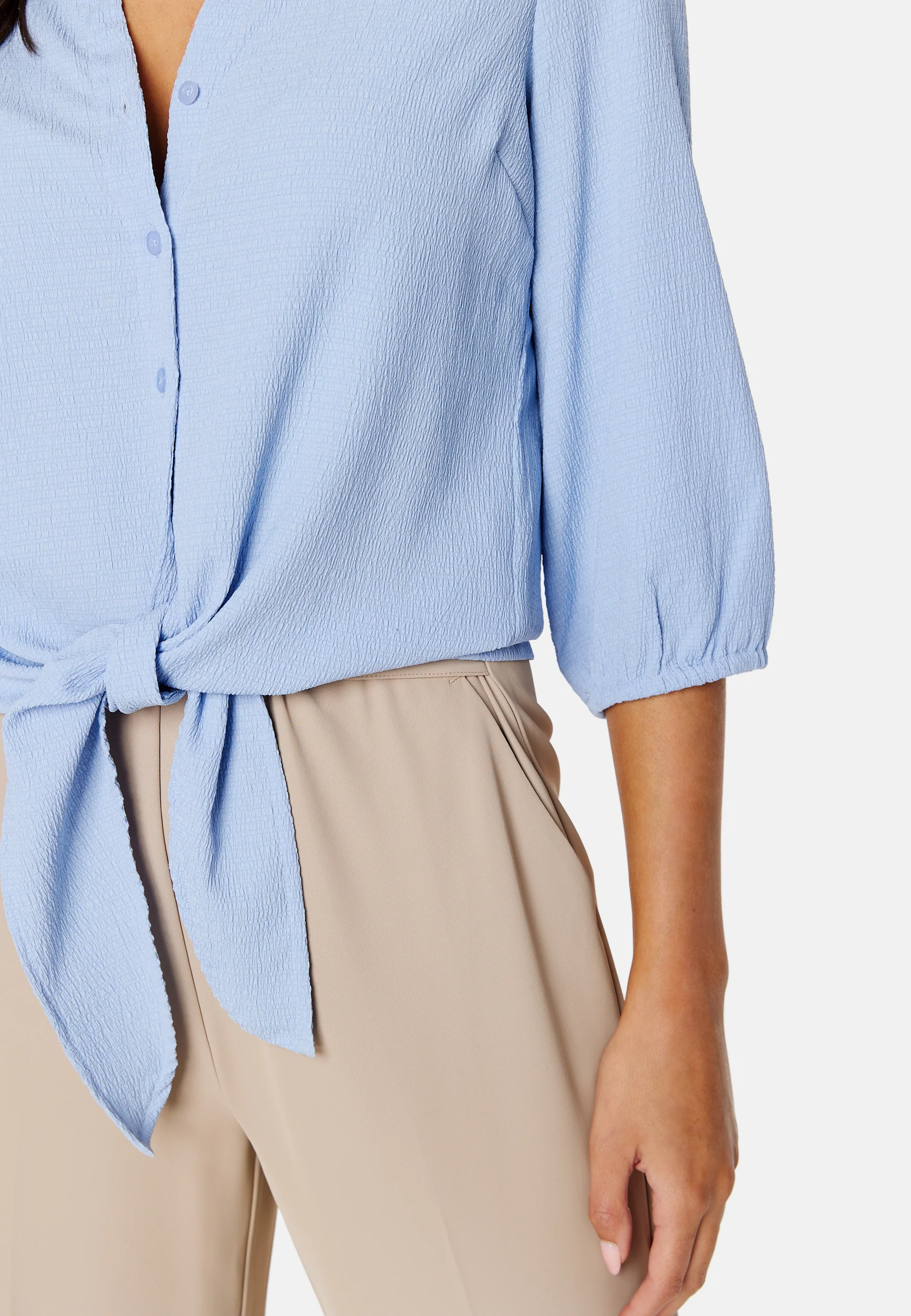 Linn ss knot blouse - Image 4