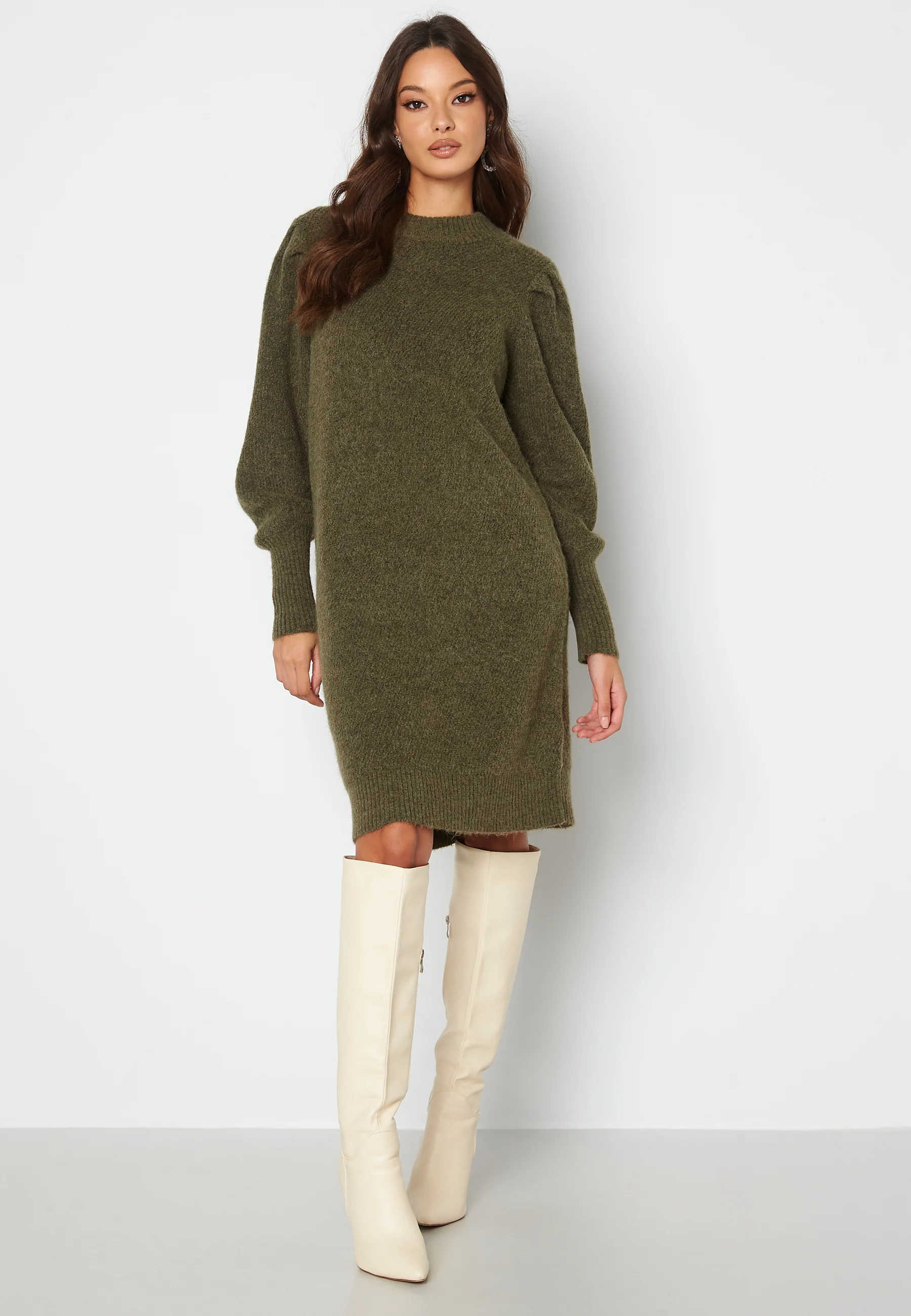 Linna-Mia LS Knit Dress - Image 3