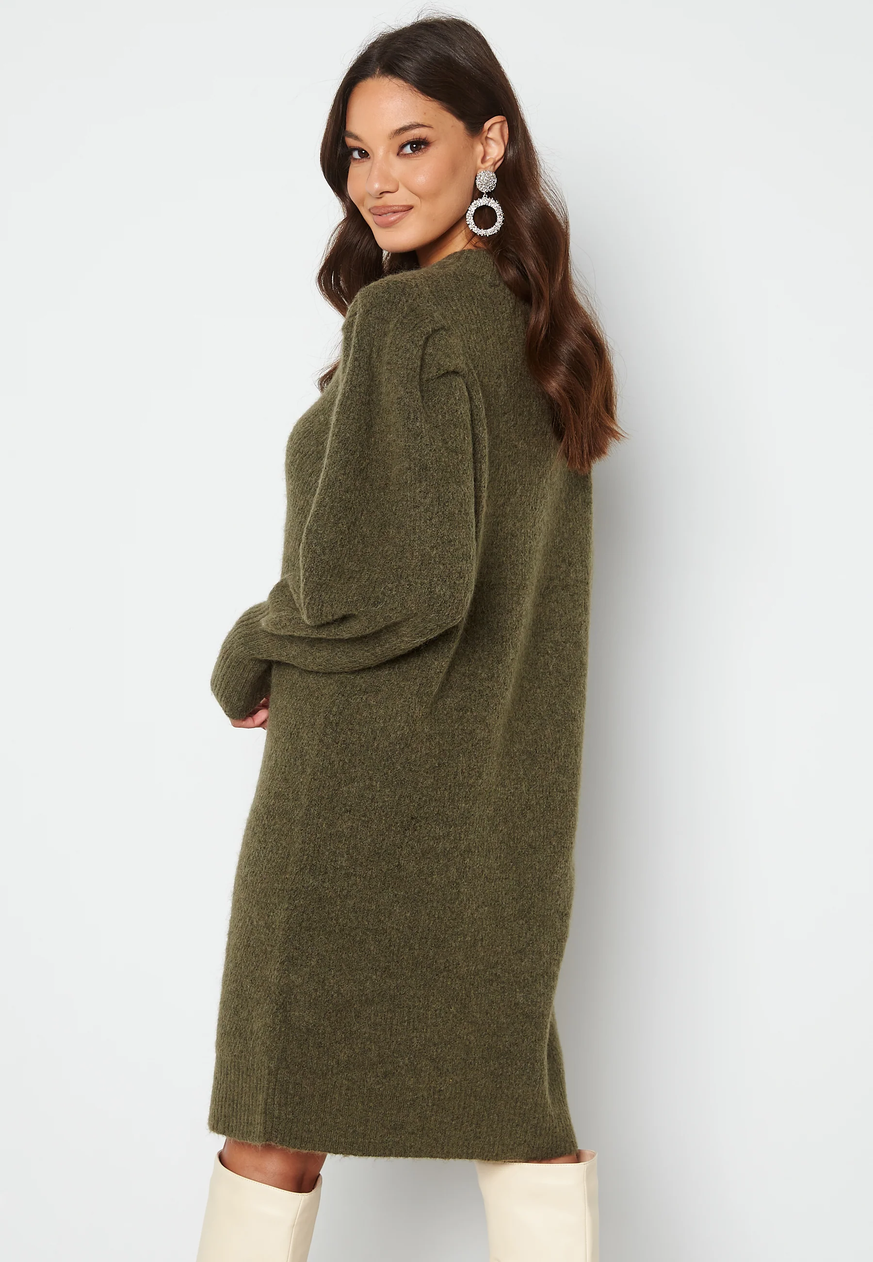 Linna-Mia LS Knit Dress - Image 4