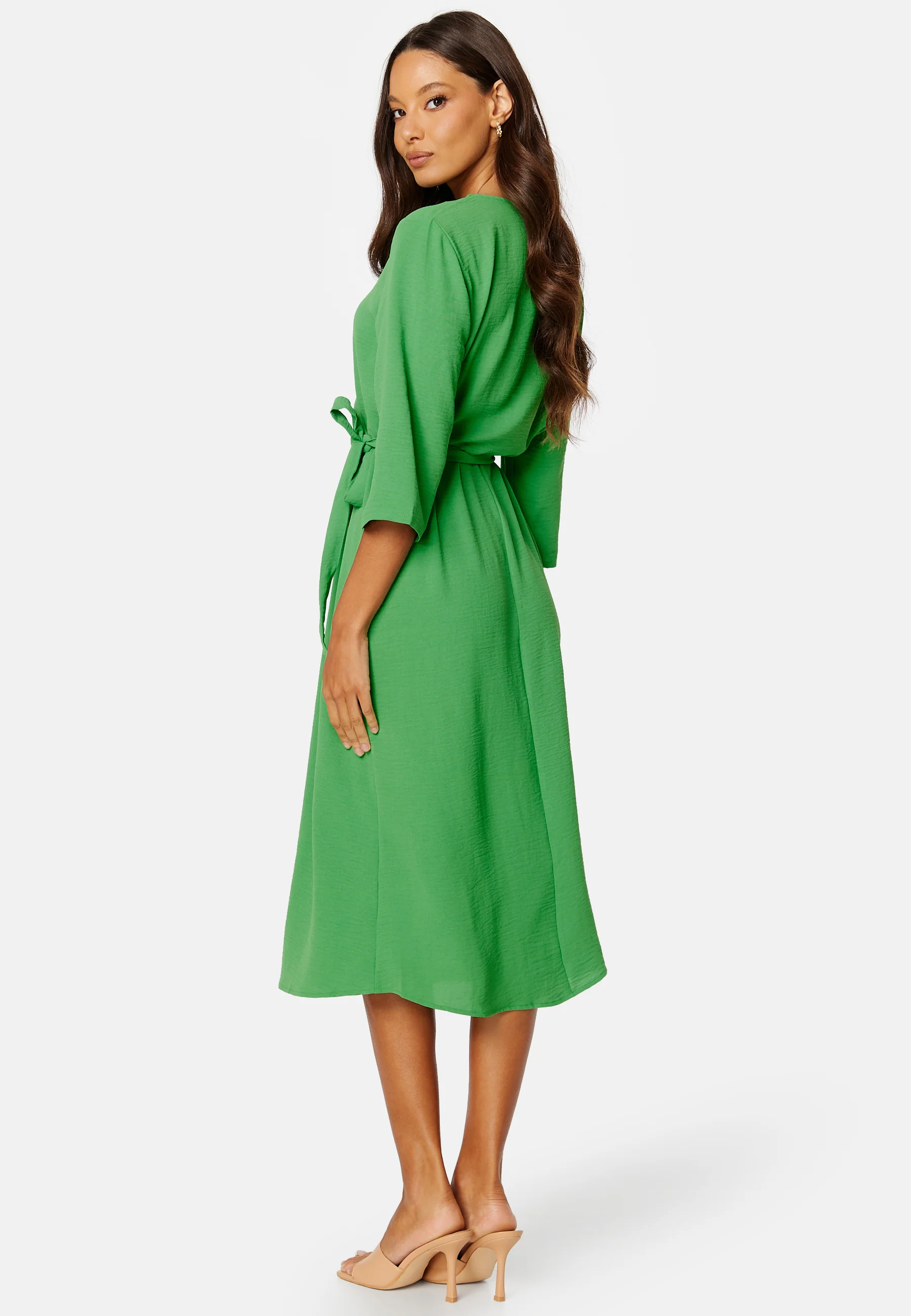 Lion 3/4 Wrap Dress - Image 3