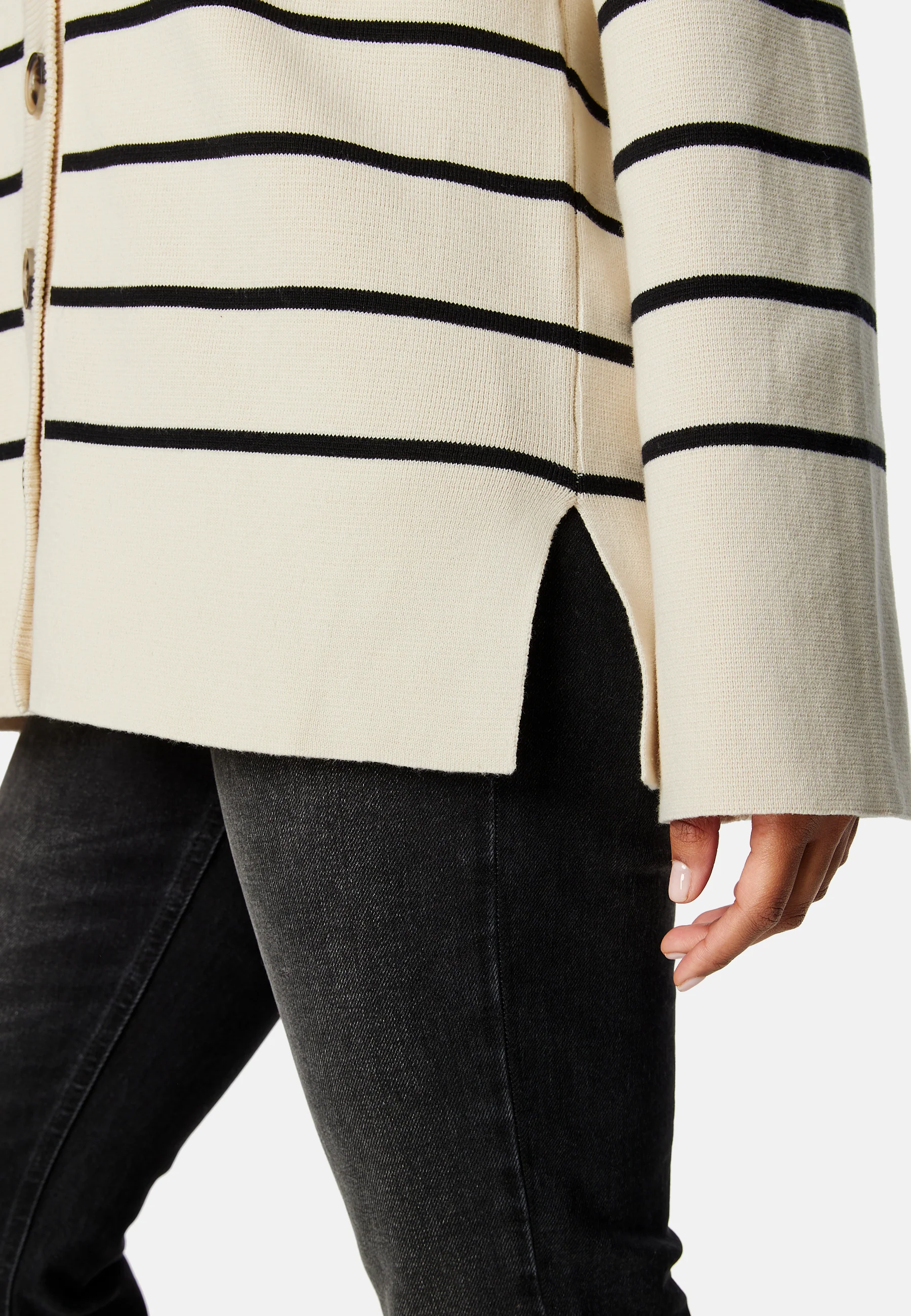 Liva LS Long Knit Cardigan - Image 5