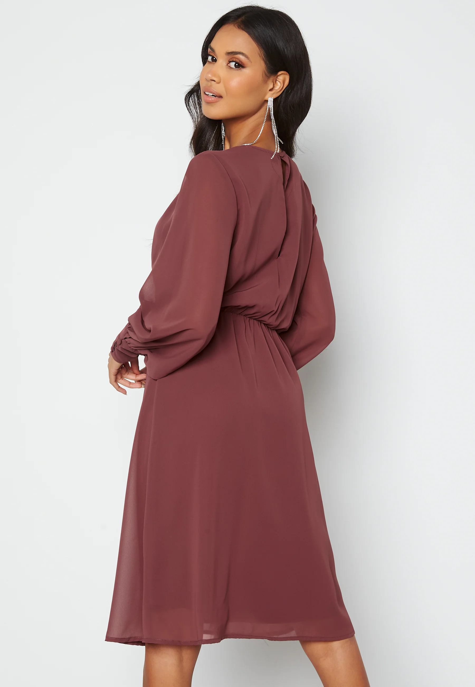 Loelle Chiffon Dress - Image 3
