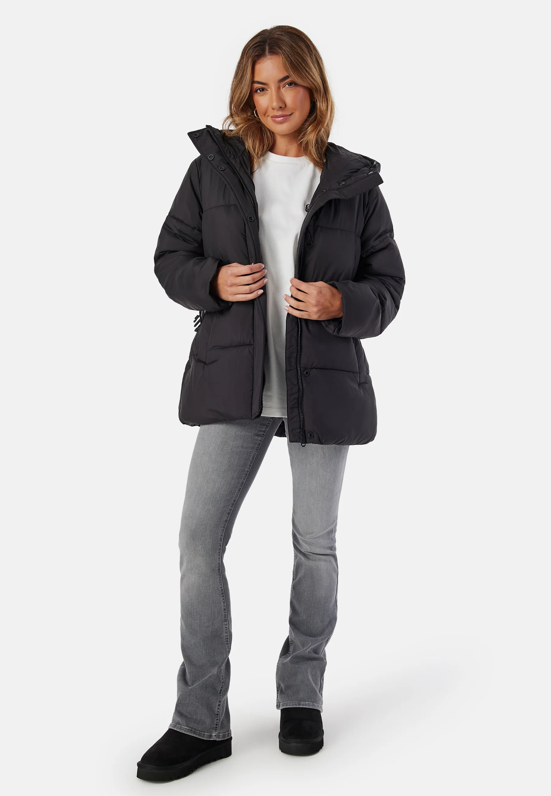 Logo Belt Short Puffer - Image 2