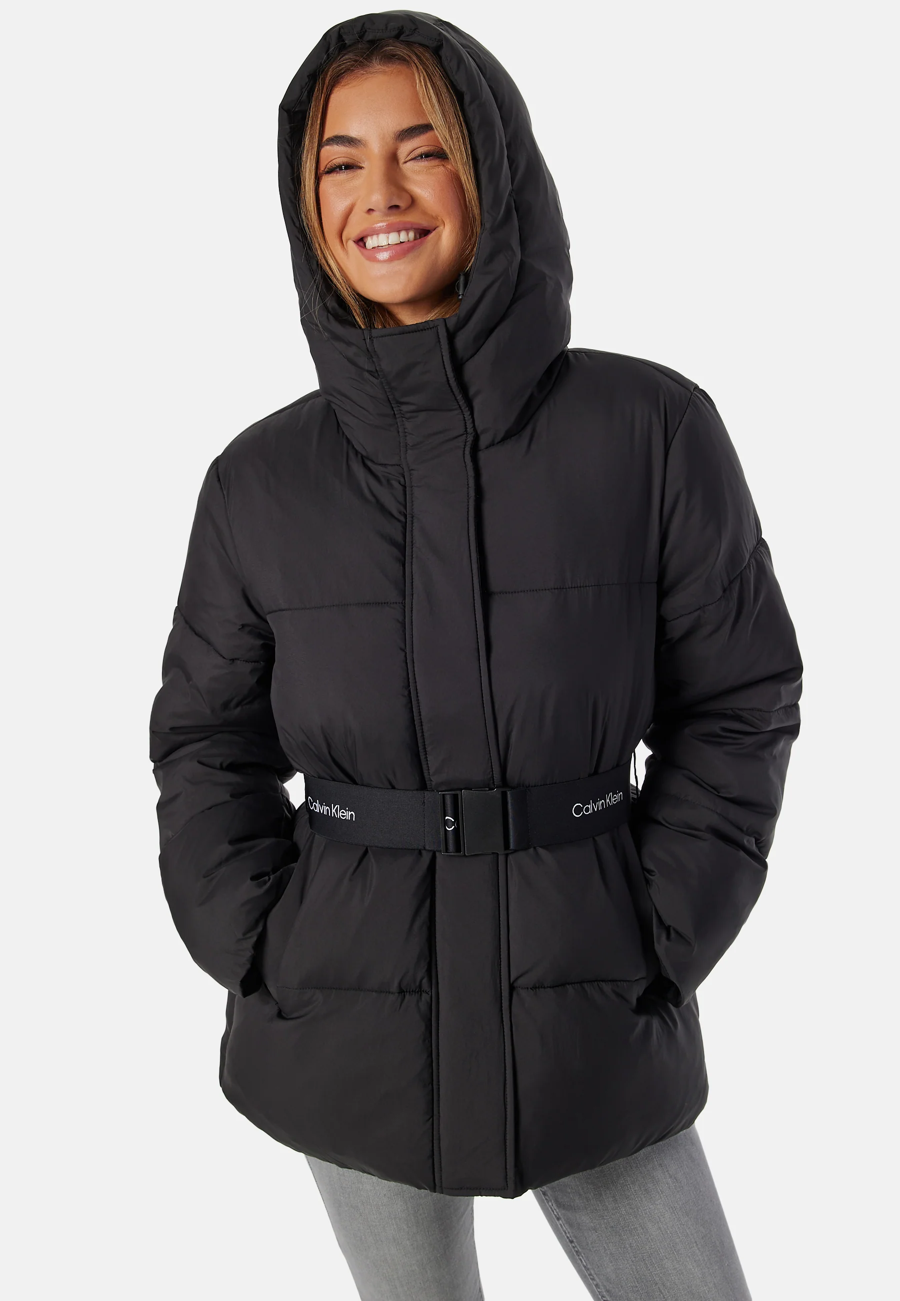 Logo Belt Short Puffer - Image 4