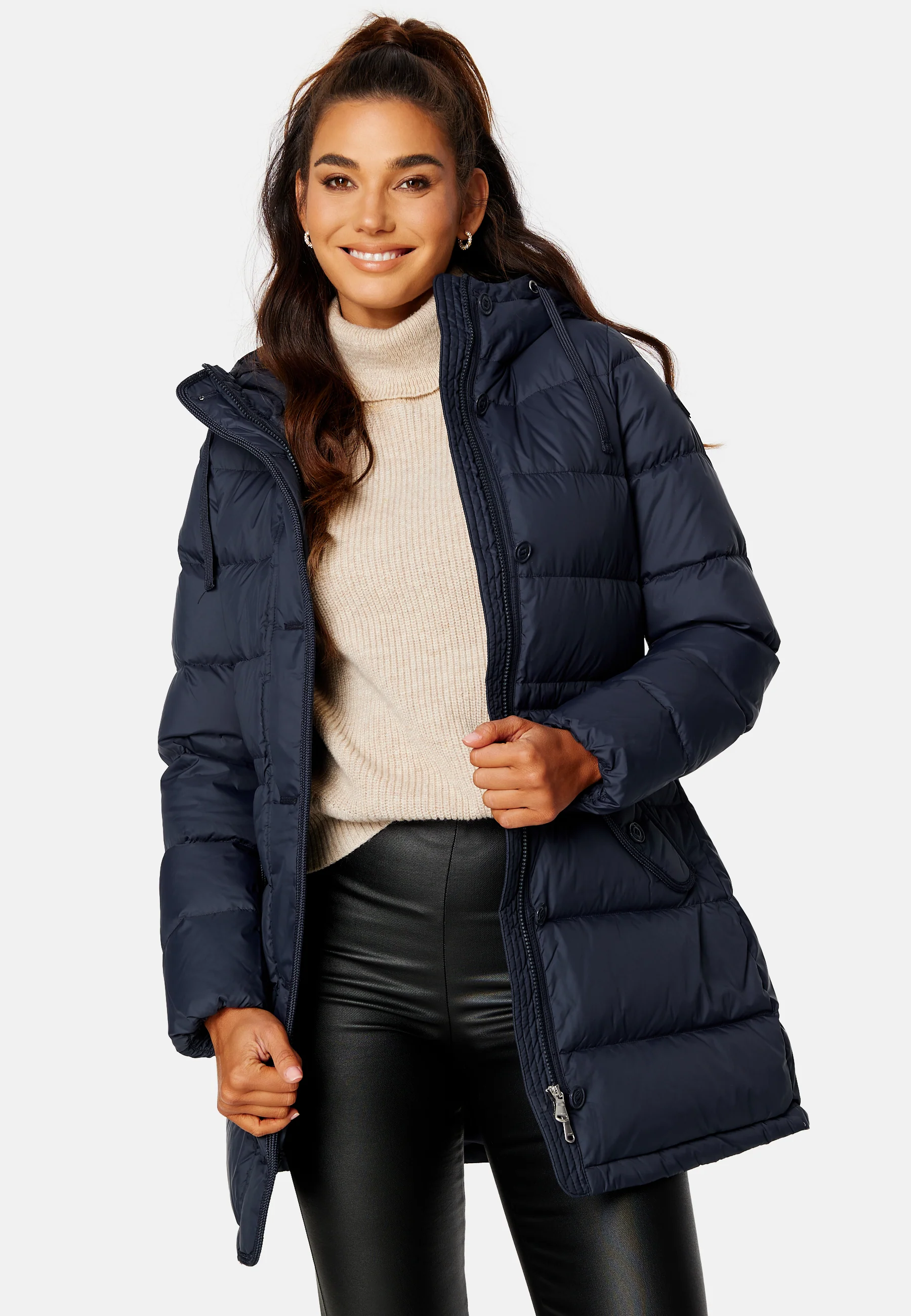 Long Down Jacket - Image 4
