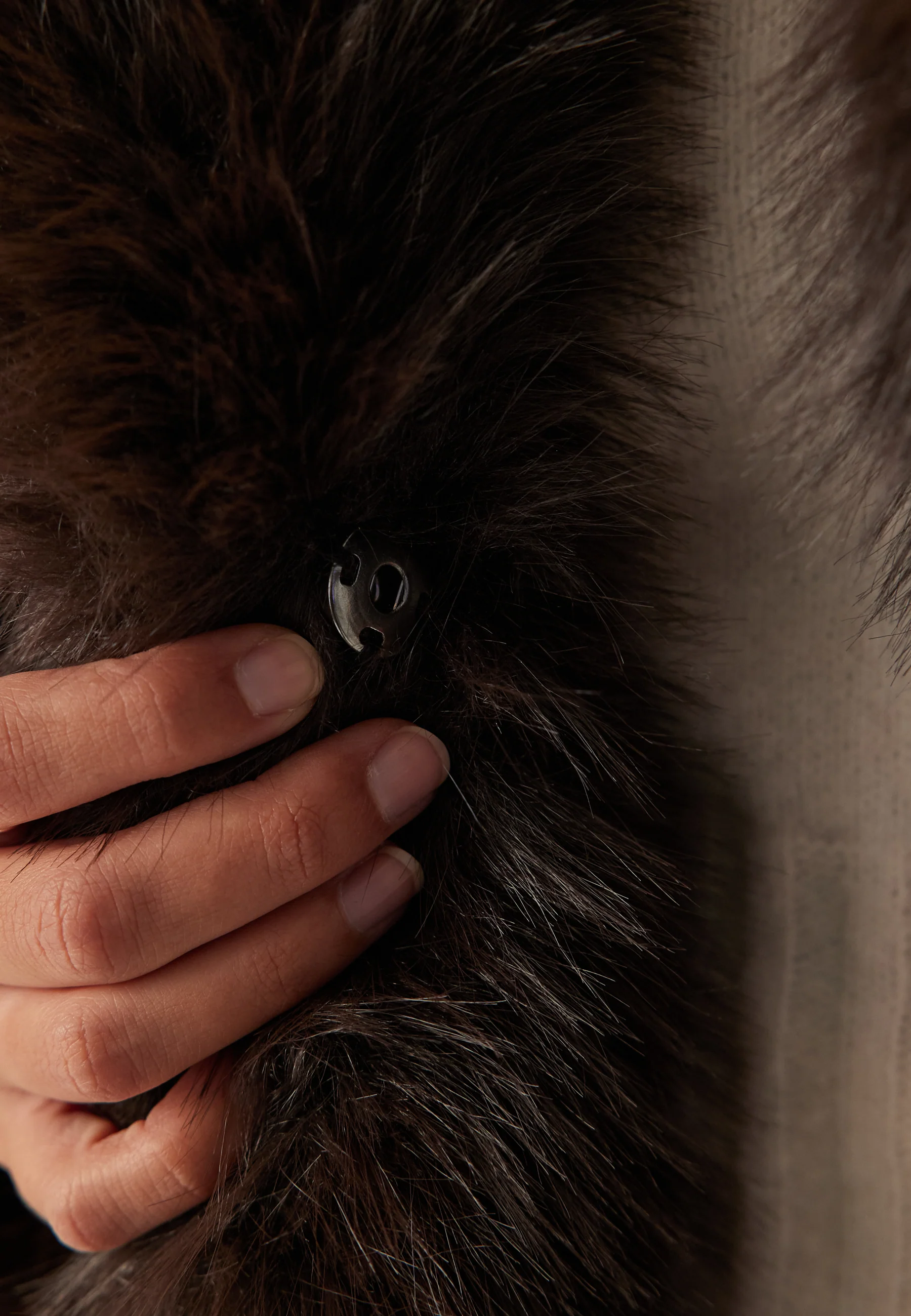 Long Faux Fur Coat - Image 6