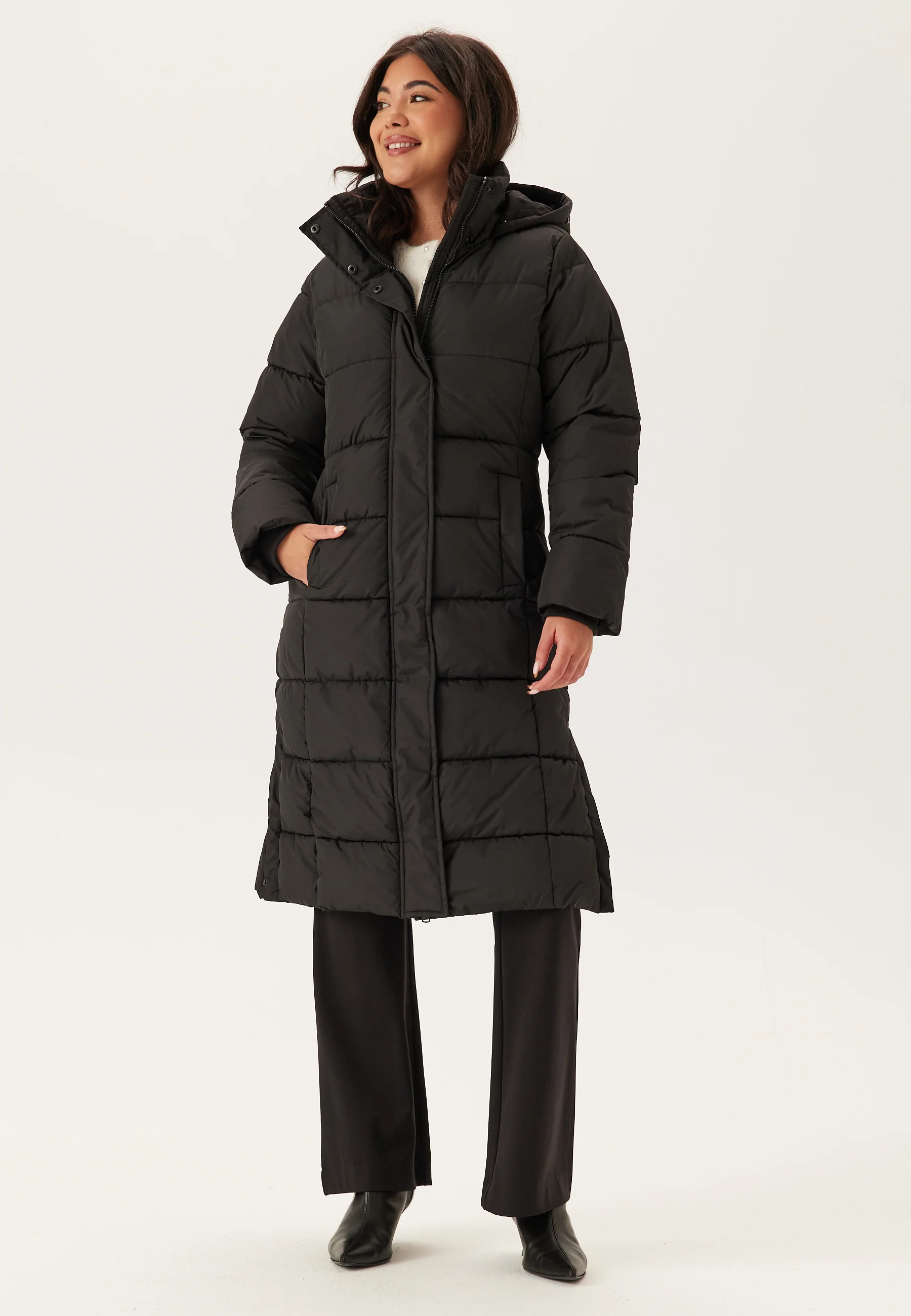 Long Padded Jacket - Image 4
