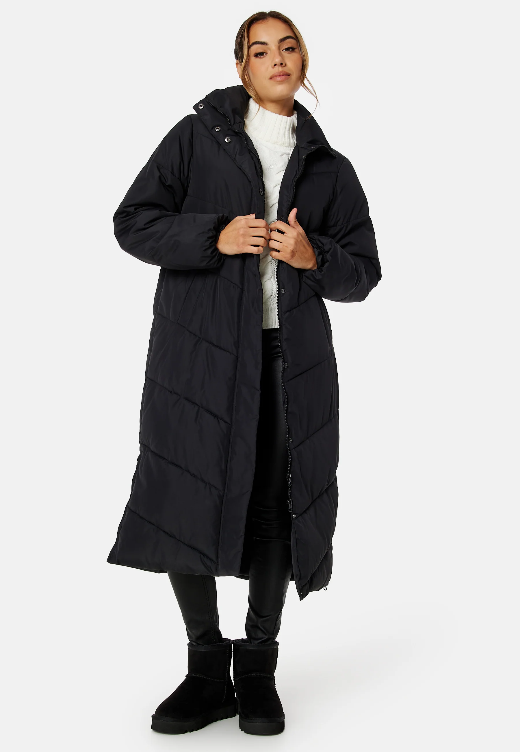 Long Padded Jacket - Image 2