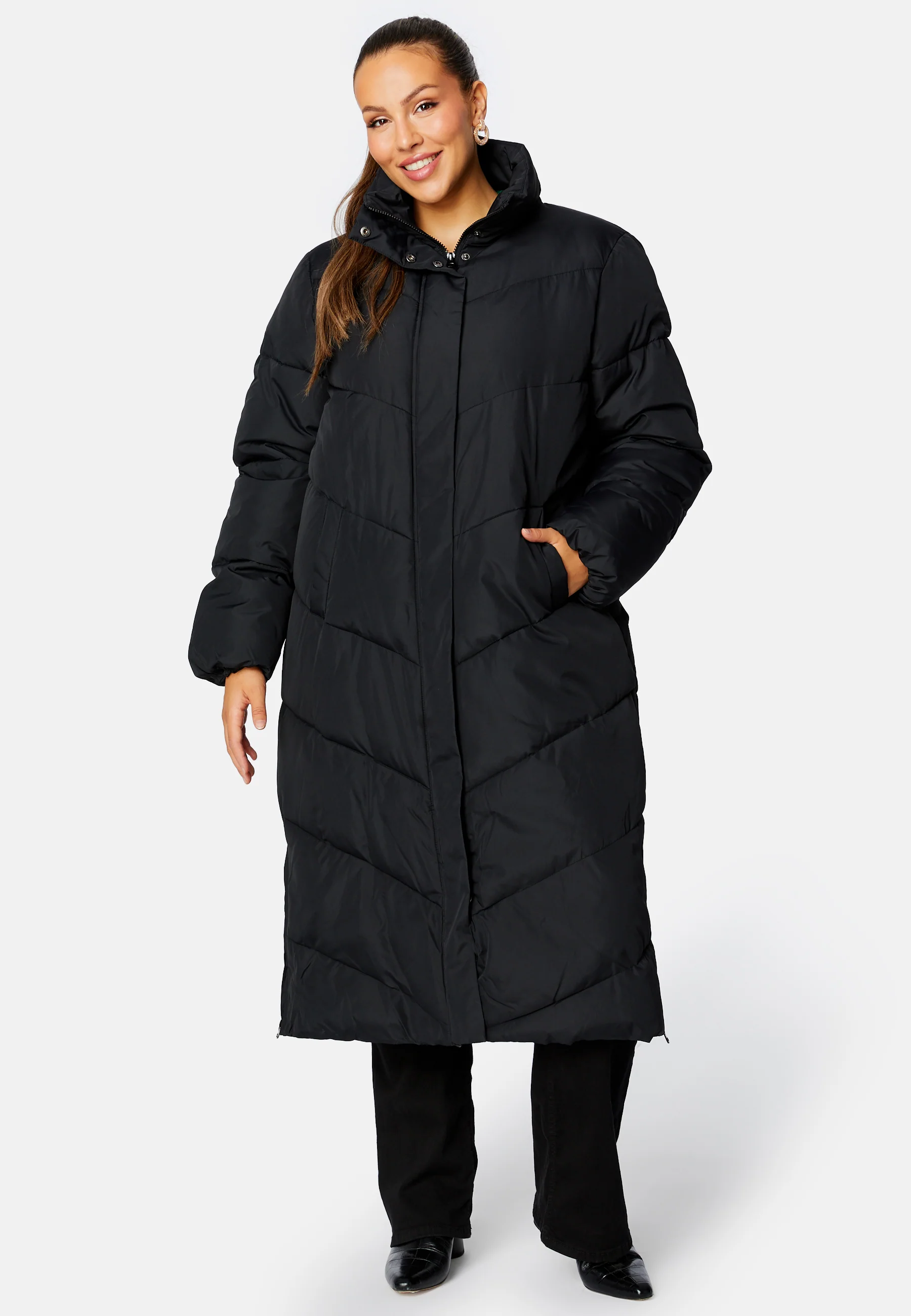 Long Padded Jacket - Image 6