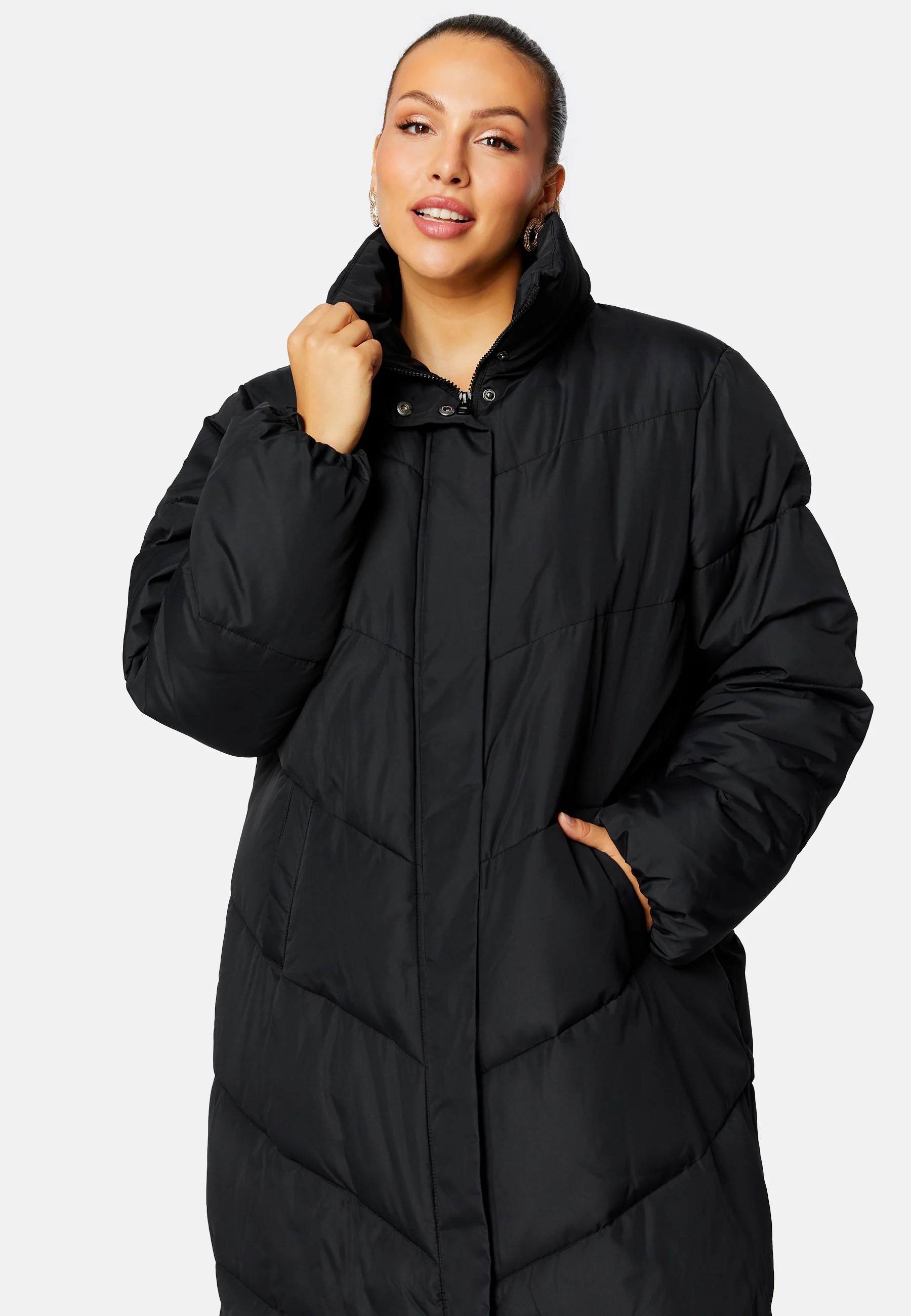 Long Padded Jacket - Image 8