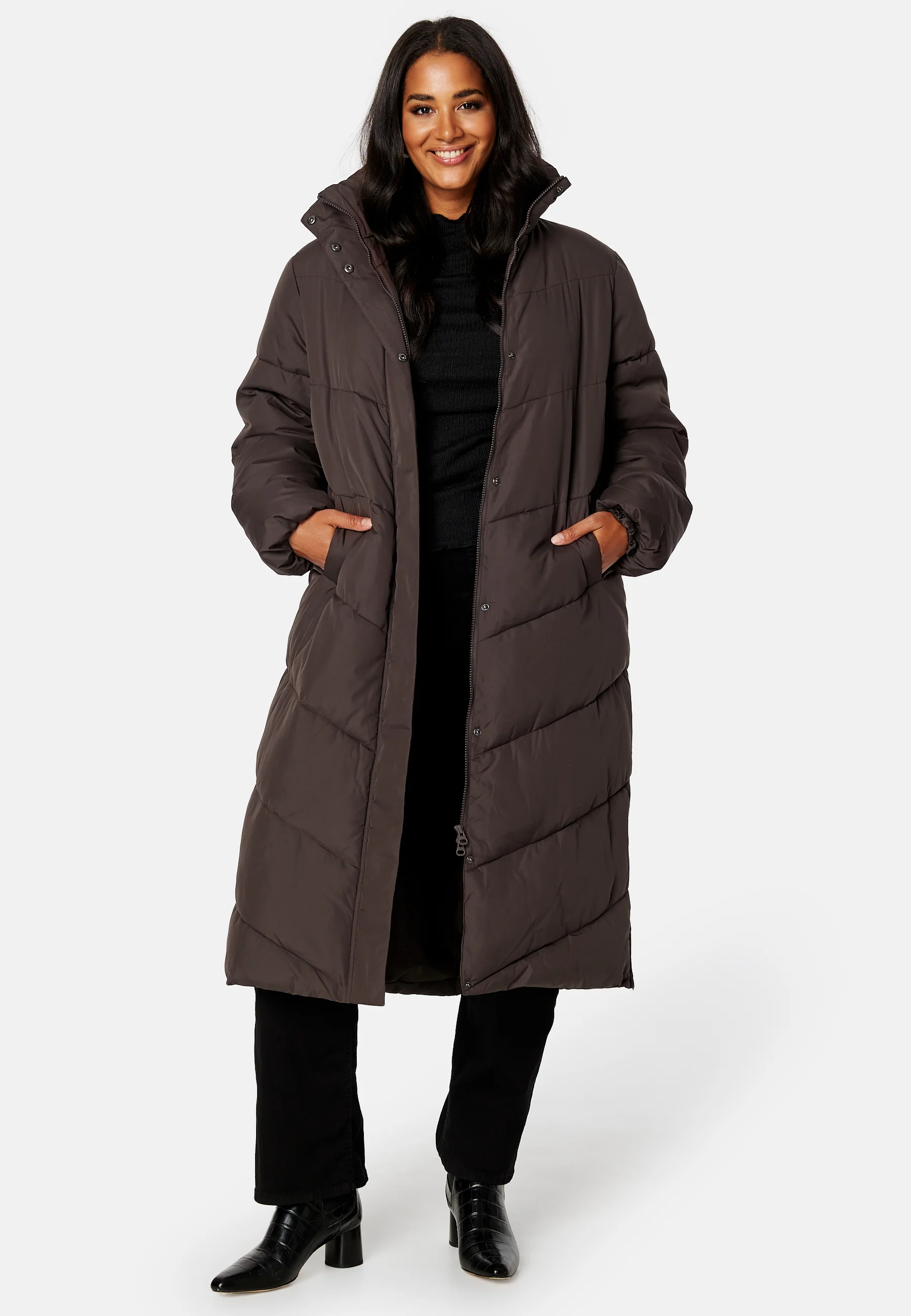Long Padded Jacket - Image 5