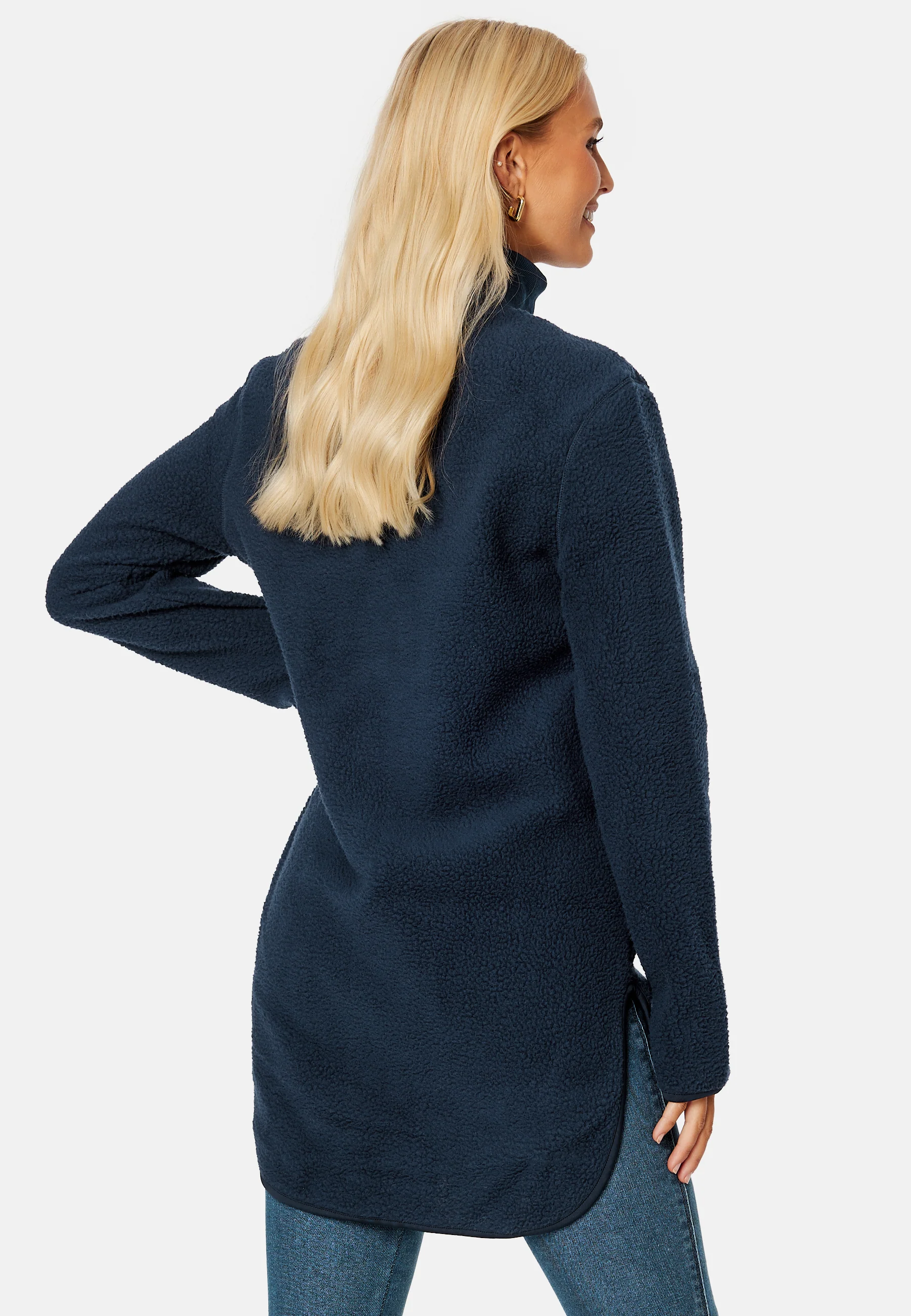 Long Pile Zip Sweat - Image 3