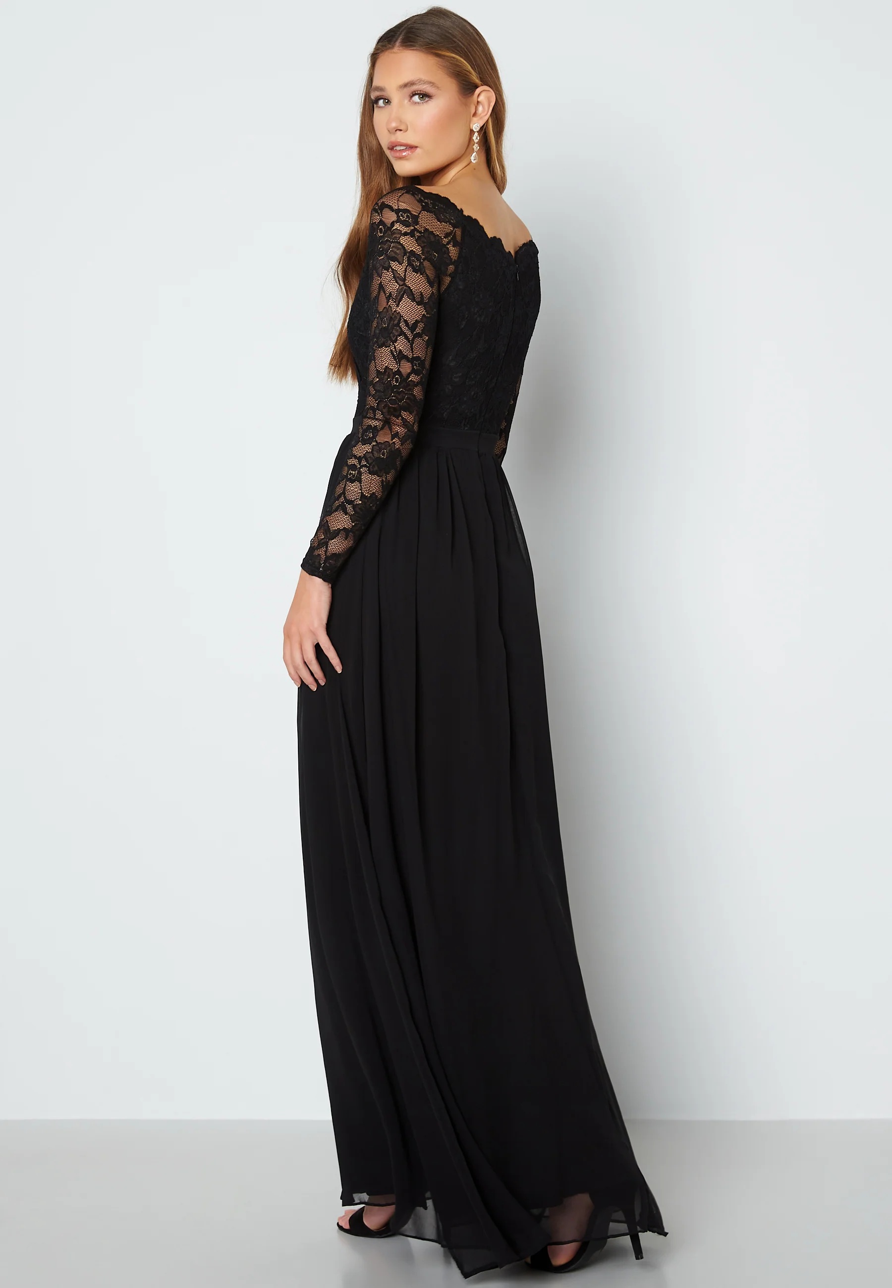 Long Sleeve Floaty Maxi Dress - Image 2