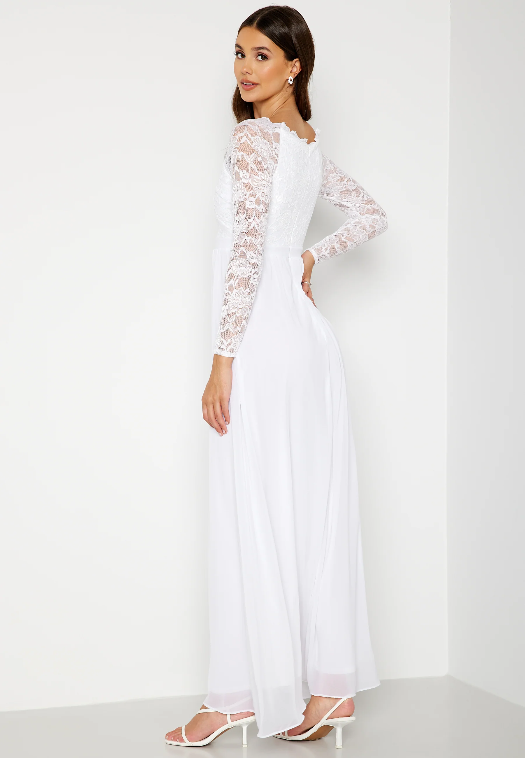 Long Sleeve Floaty Maxi Dress - Image 3