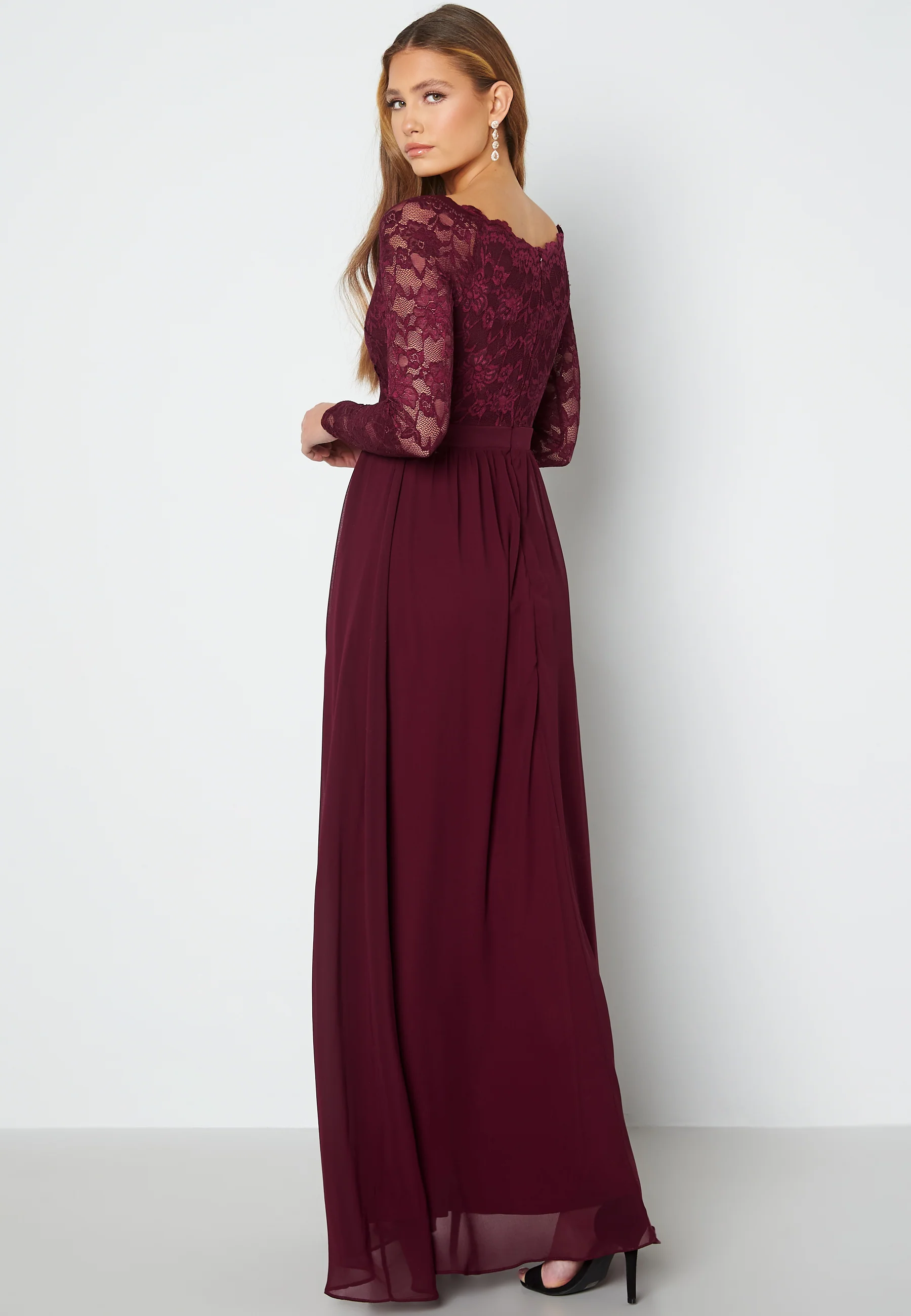 Long Sleeve Floaty Maxi Dress - Image 2