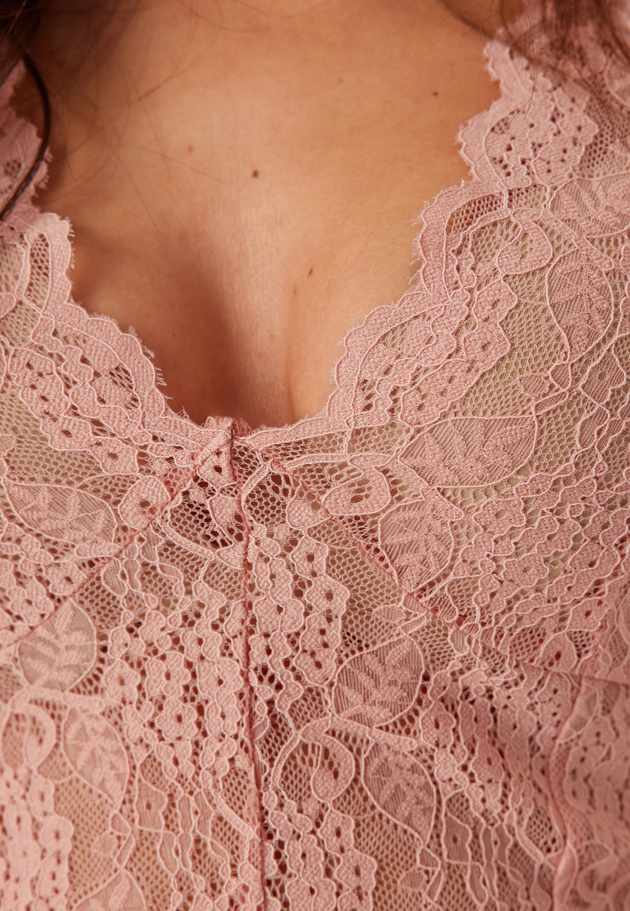 Long Sleeve Lace Top - Image 5