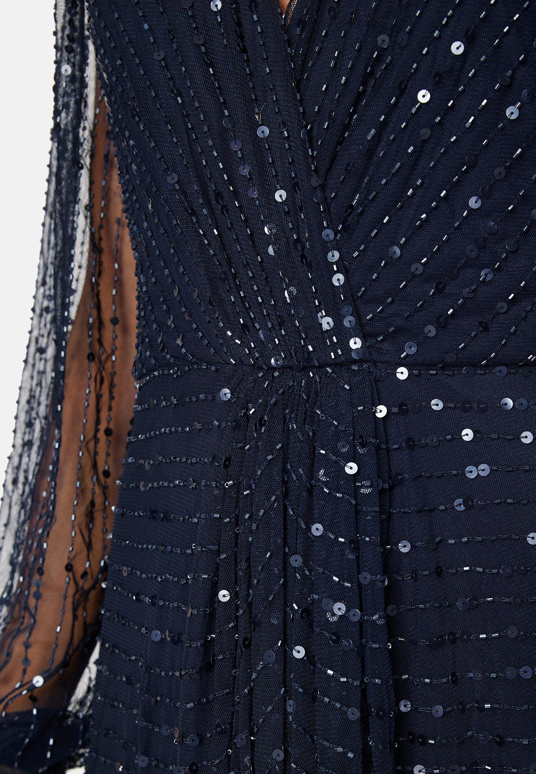 Long Sleeve Sequin Dress - Image 4